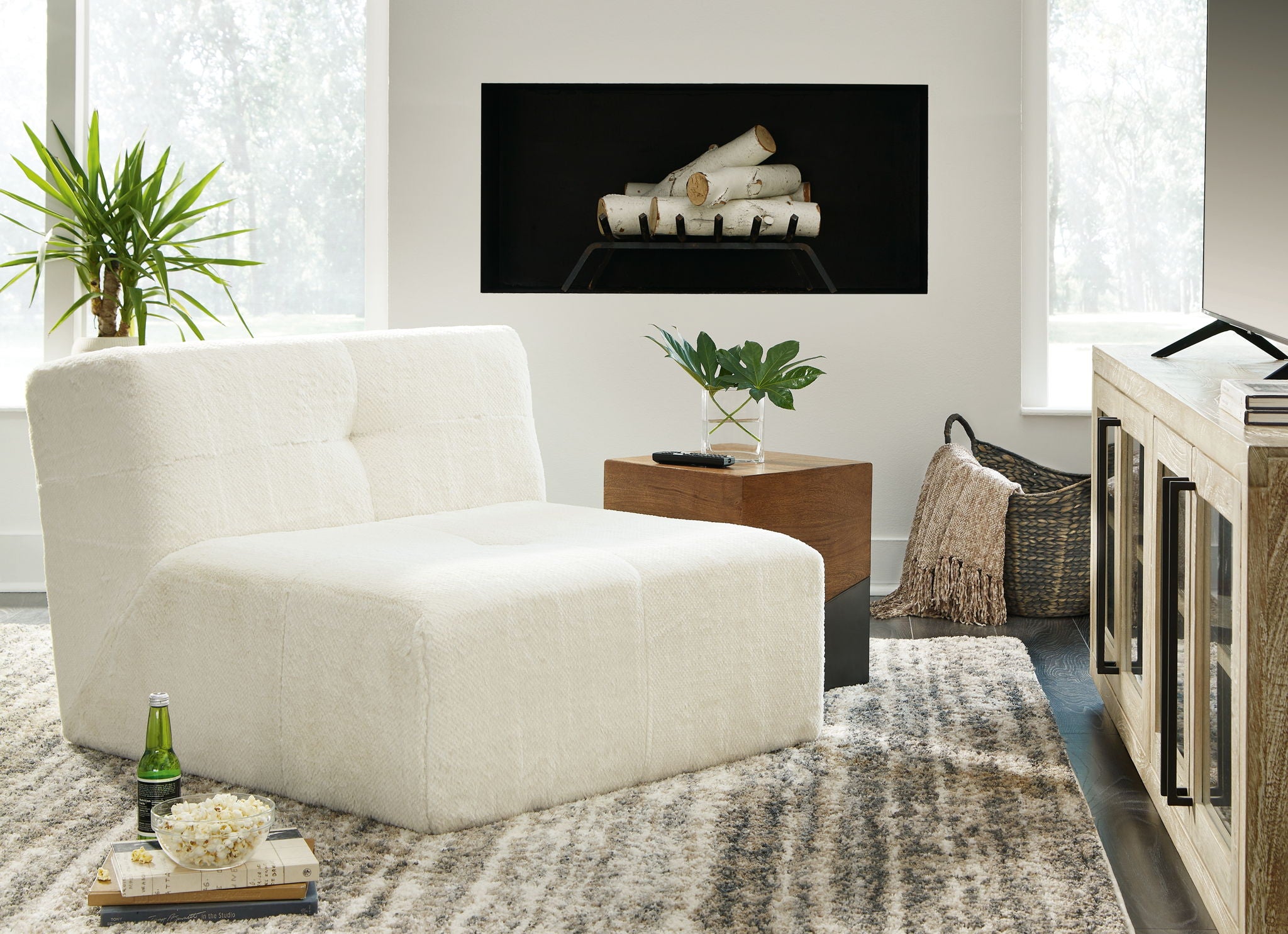 Brettner - Ivory - Accent Chair - Urban Living Furniture (Los Angeles, CA)