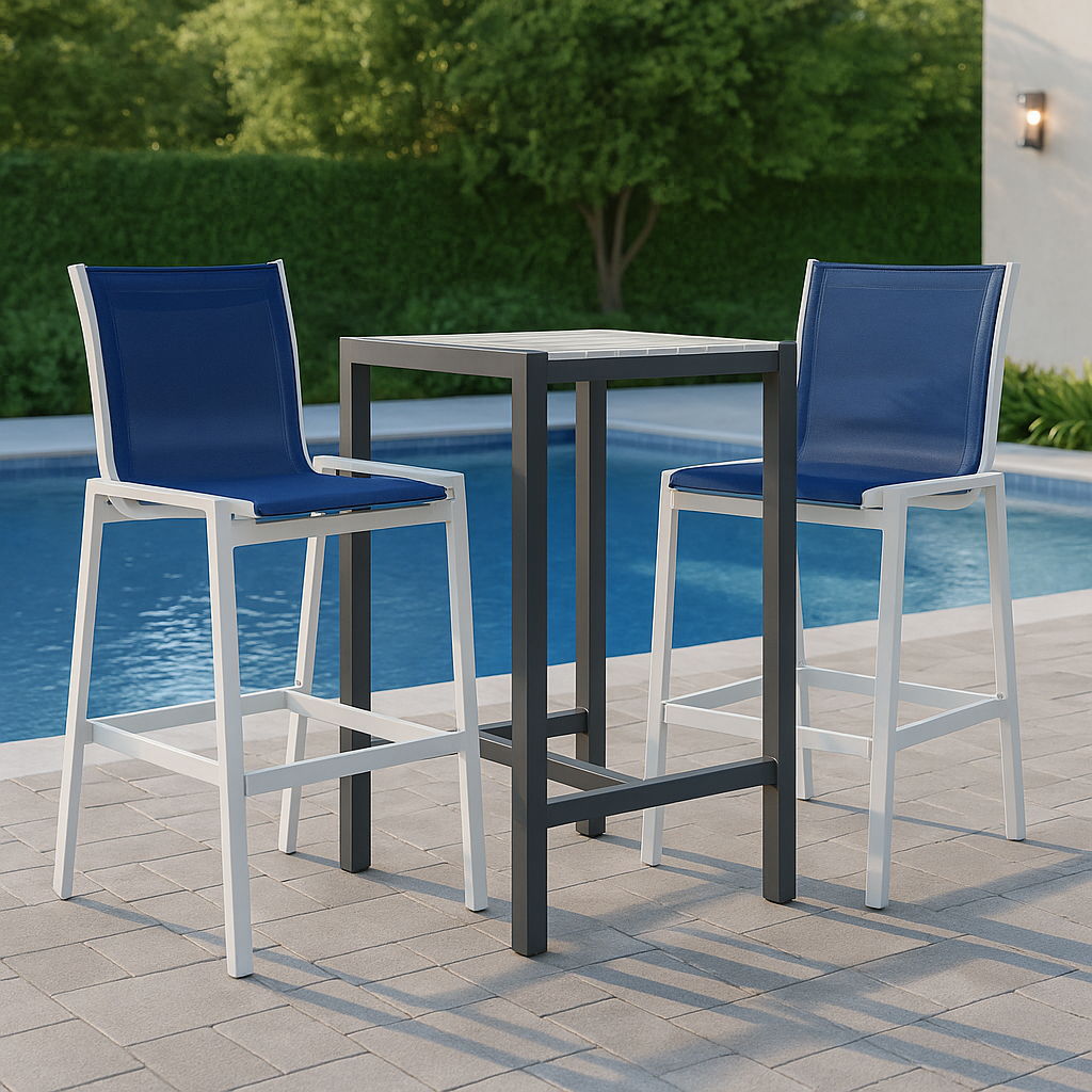 Nizuc - Outdoor Barstool (Set of 2) - Urban Living Furniture (Los Angeles, CA)