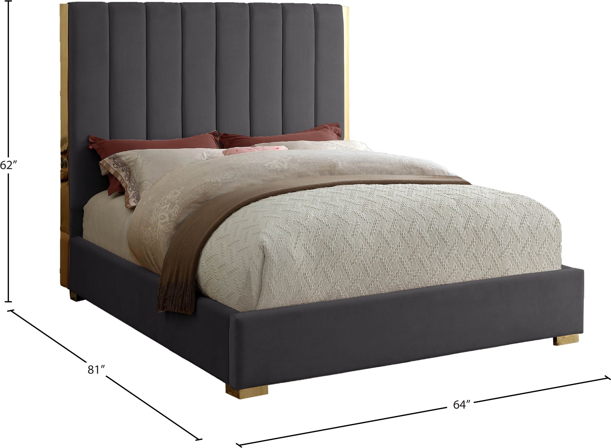 Becca - Bed - Urban Living Furniture (Los Angeles, CA)
