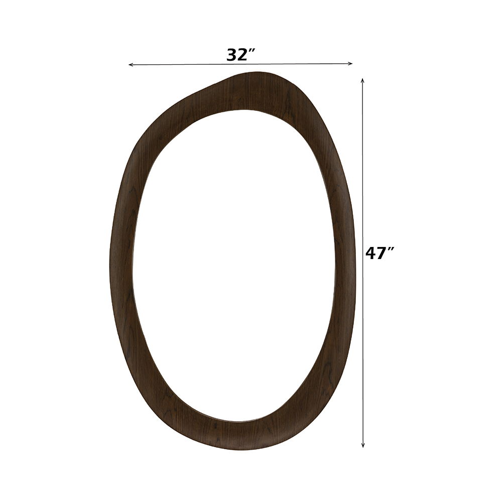 Hanale - Accent Mirror - Brown - Urban Living Furniture (Los Angeles, CA)