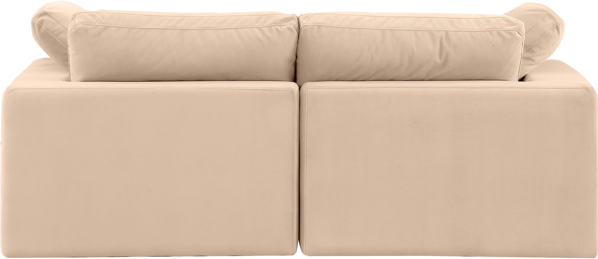 Comfy - Velvet Modular Sofa 2 Seats - Urban Living Furniture (Los Angeles, CA)