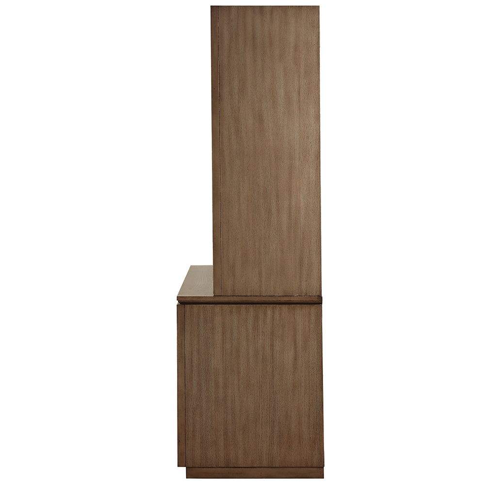 Orianne - Executive Computer Desk With Hutch - Antique Gold - Urban Living Furniture (Los Angeles, CA)