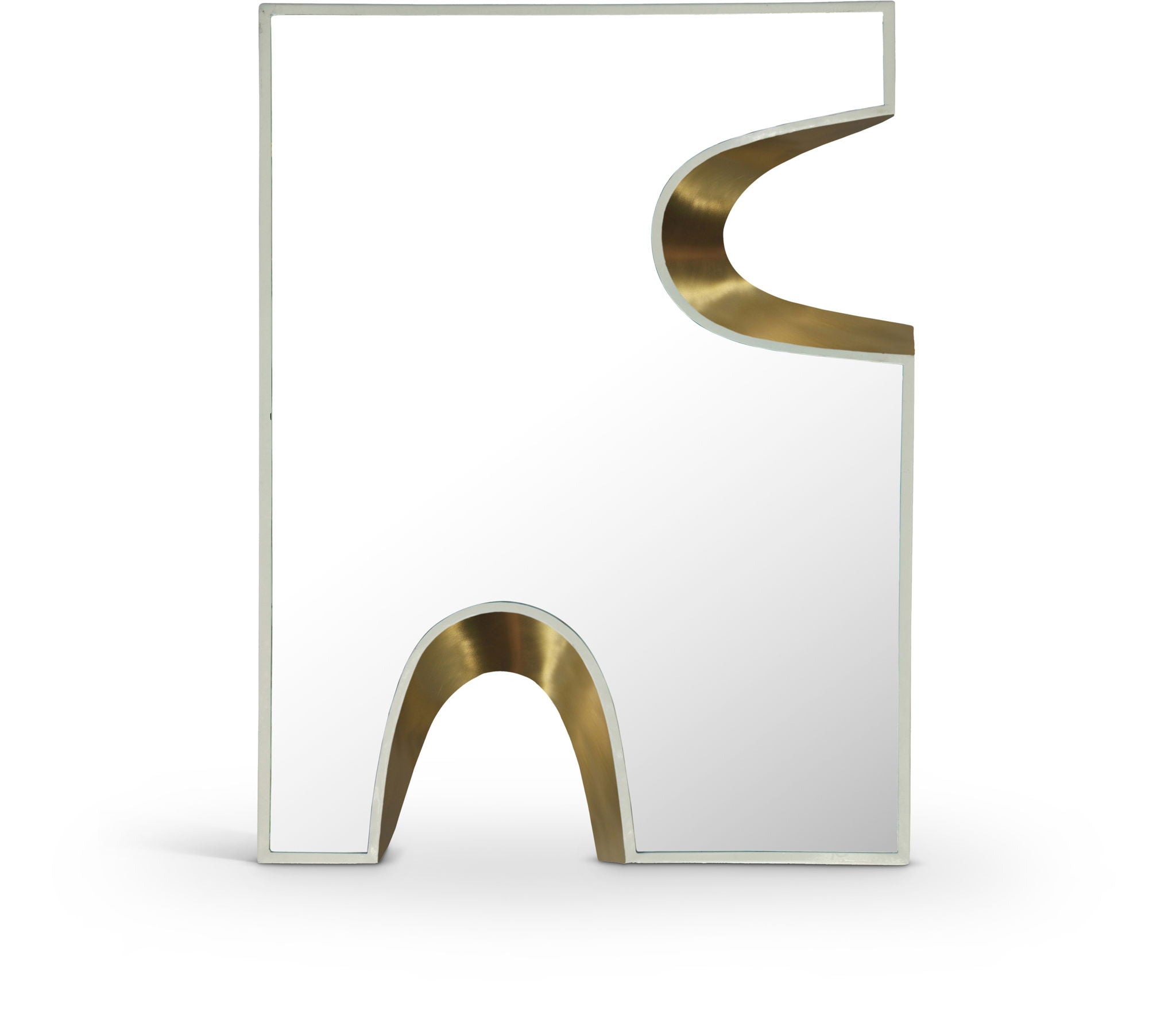 Soleil - Mirror With Gold Accent - Urban Living Furniture (Los Angeles, CA)