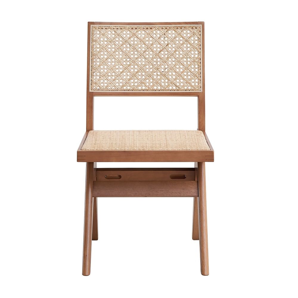Velentina - Side Chair (Set of 2) - Rattan & Natural - Urban Living Furniture (Los Angeles, CA)