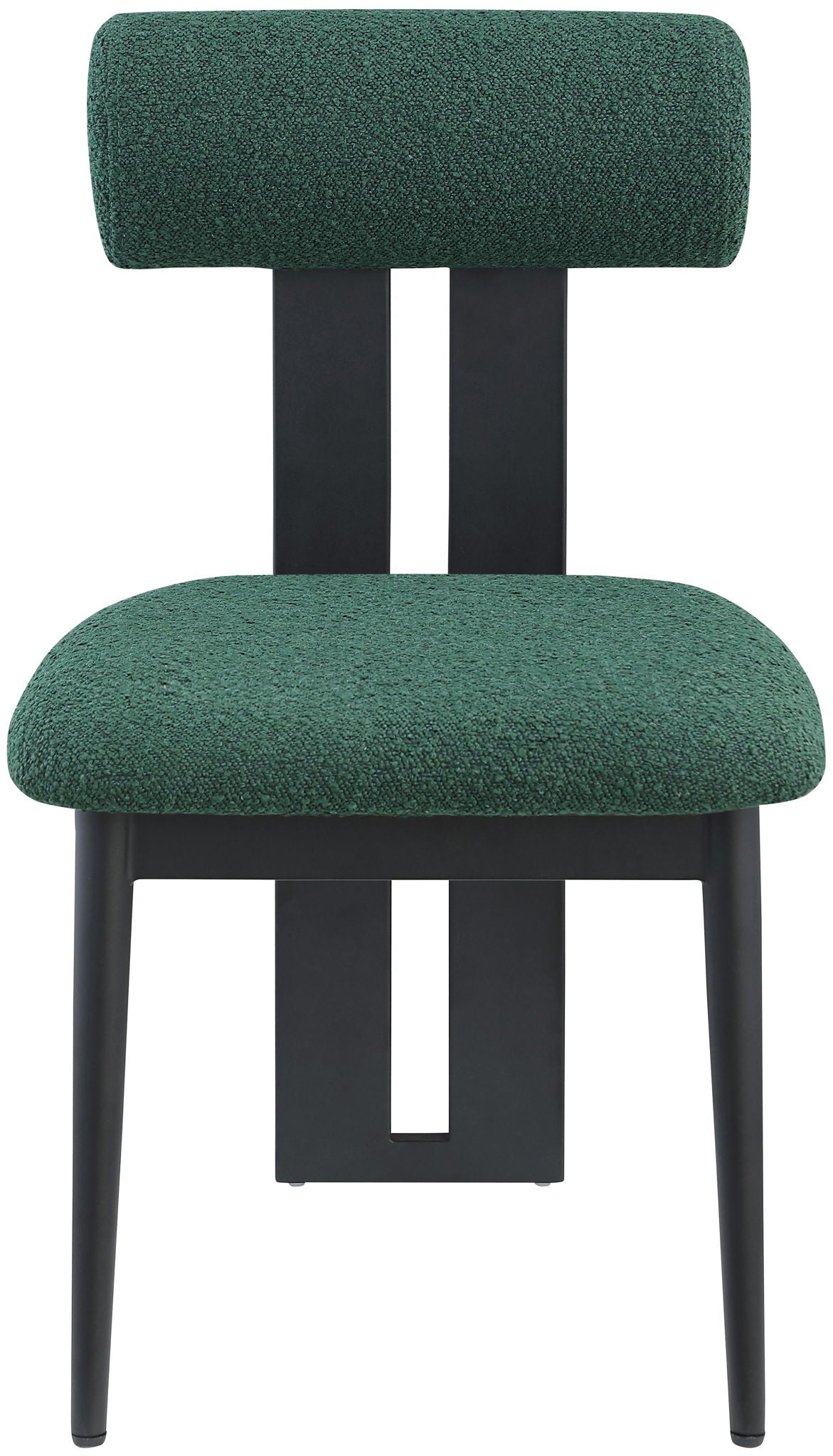 Dario - Boucle Dining Chair With Black Frame (Set of 2) - Urban Living Furniture (Los Angeles, CA)
