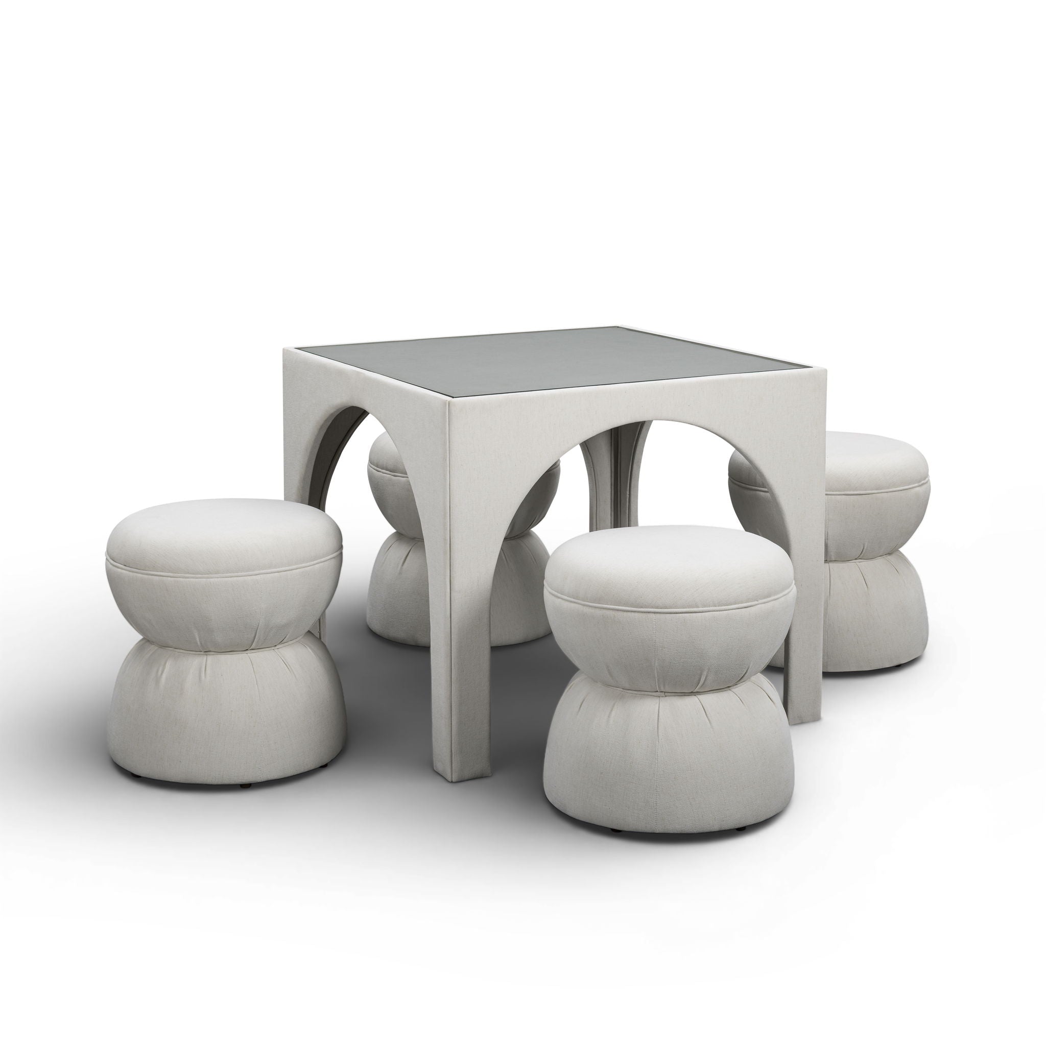 Tomlin - Game Table And Ottoman Set - Urban Living Furniture (Los Angeles, CA)