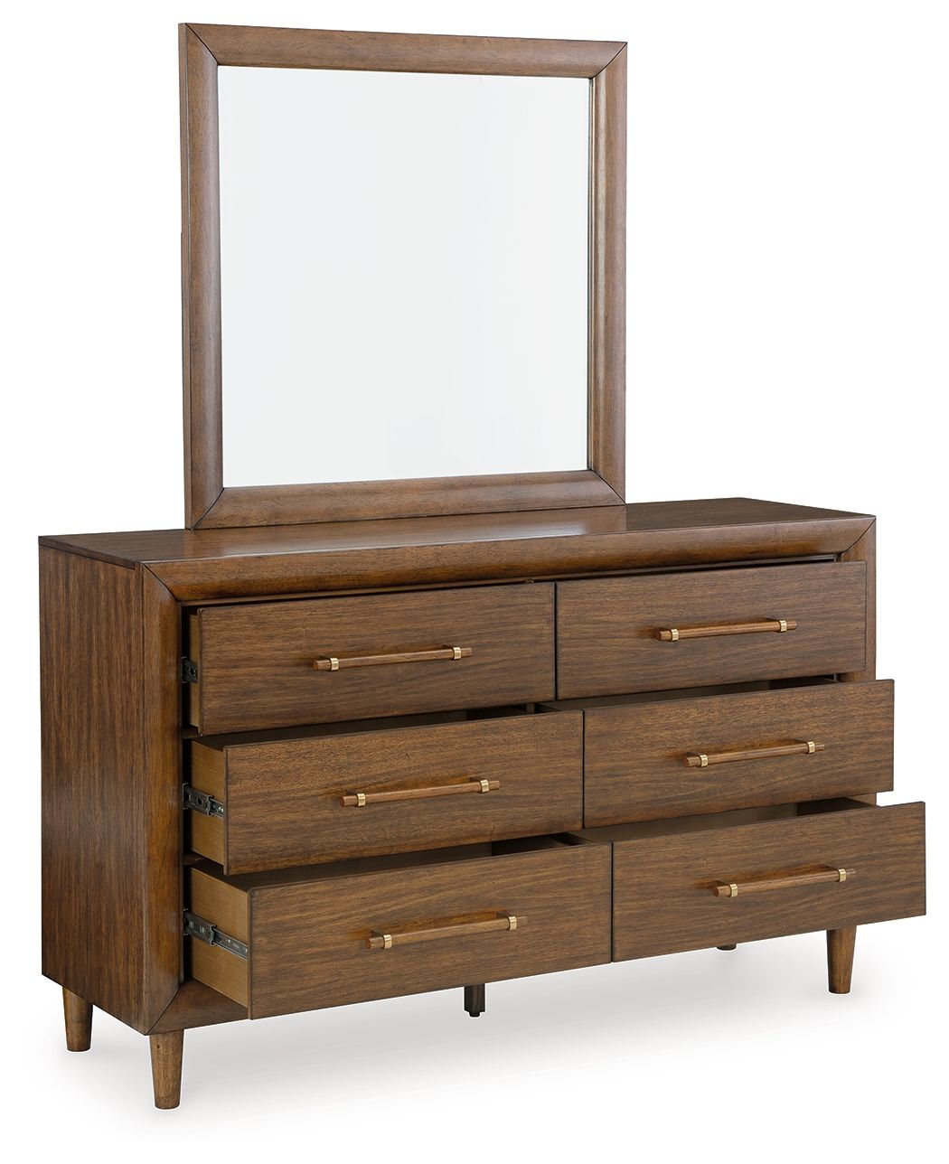 Lyncott - Brown - Dresser And Mirror - Urban Living Furniture (Los Angeles, CA)
