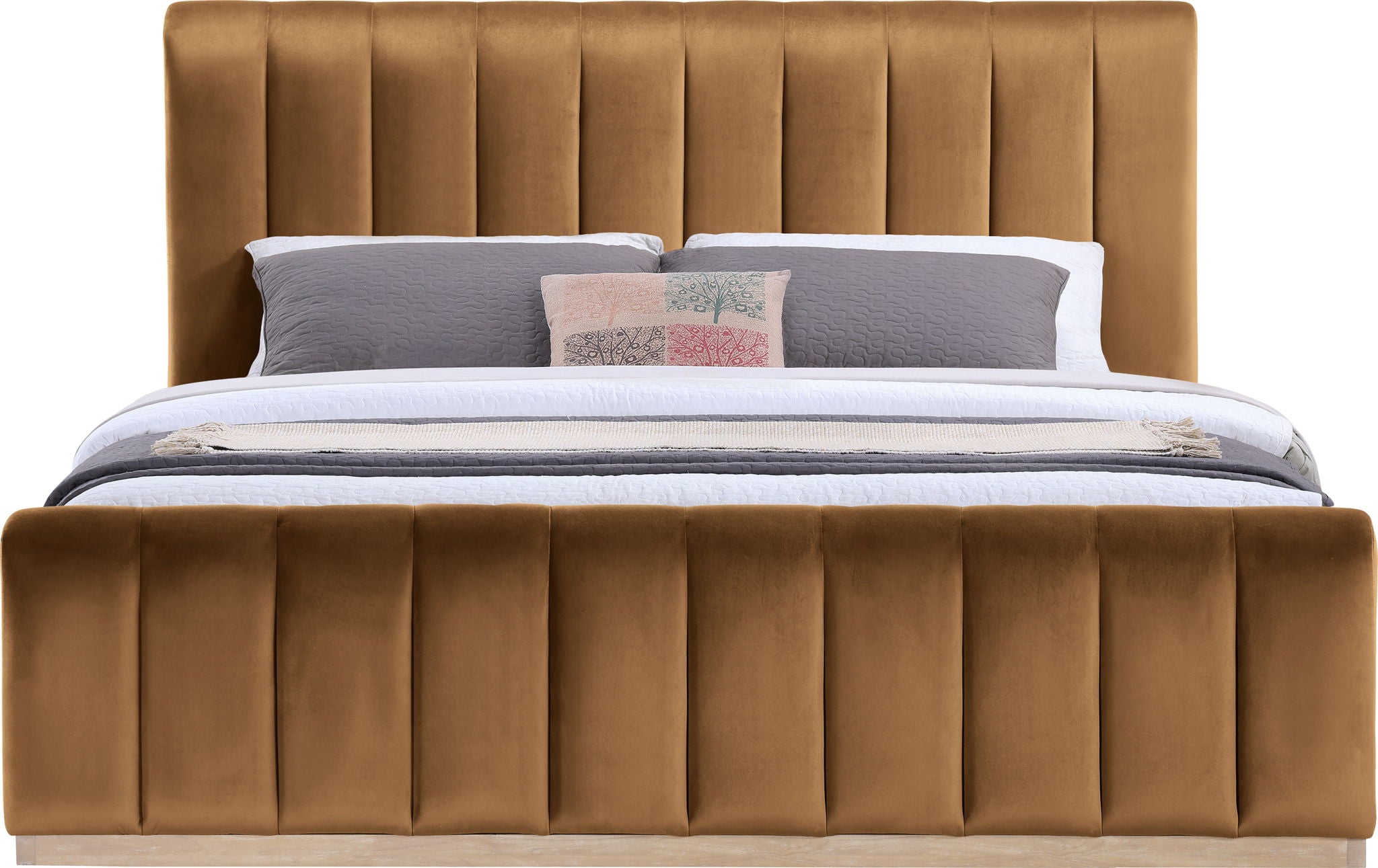 Amara - Velvet Bed - Urban Living Furniture (Los Angeles, CA)