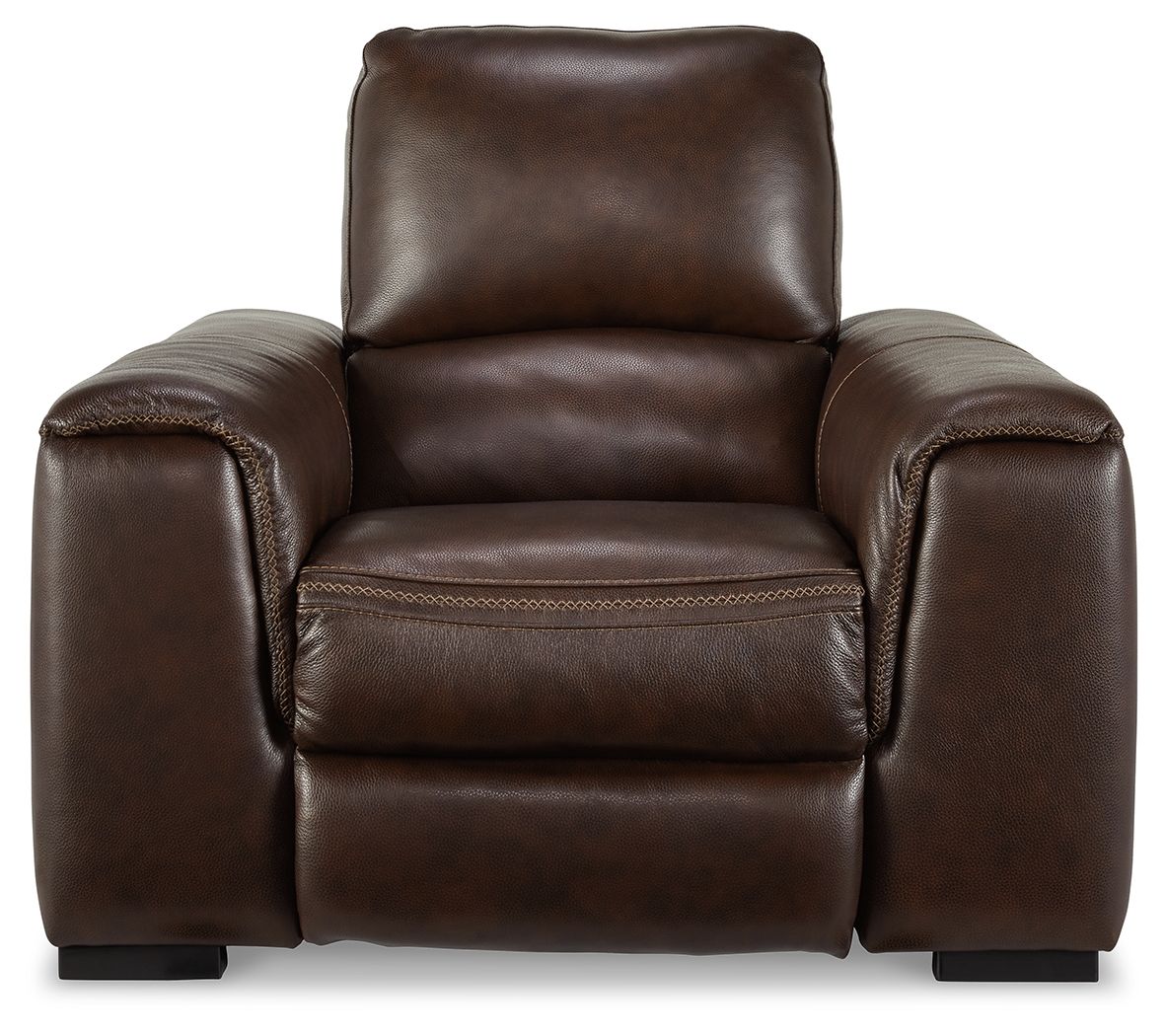 Alessandro - PWR Recliner/Adj Headrest - Walnut - Urban Living Furniture (Los Angeles, CA)