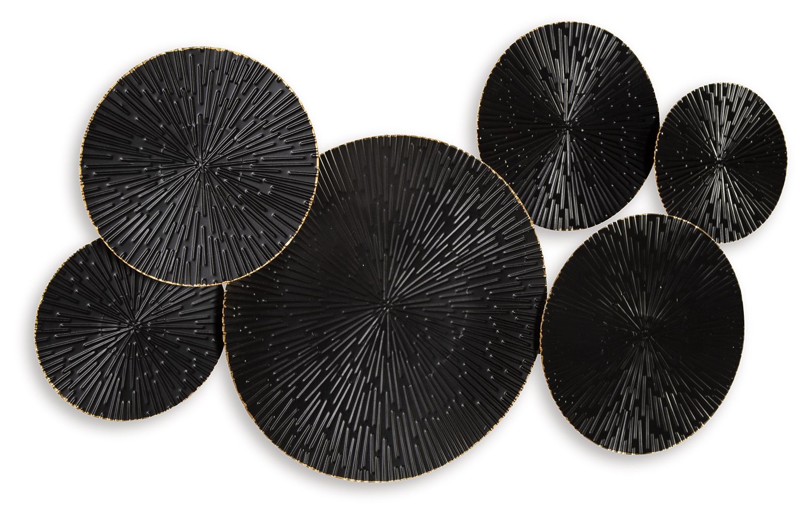 Rhetlen - Black / Gold Finish - Wall Decor - Urban Living Furniture (Los Angeles, CA)