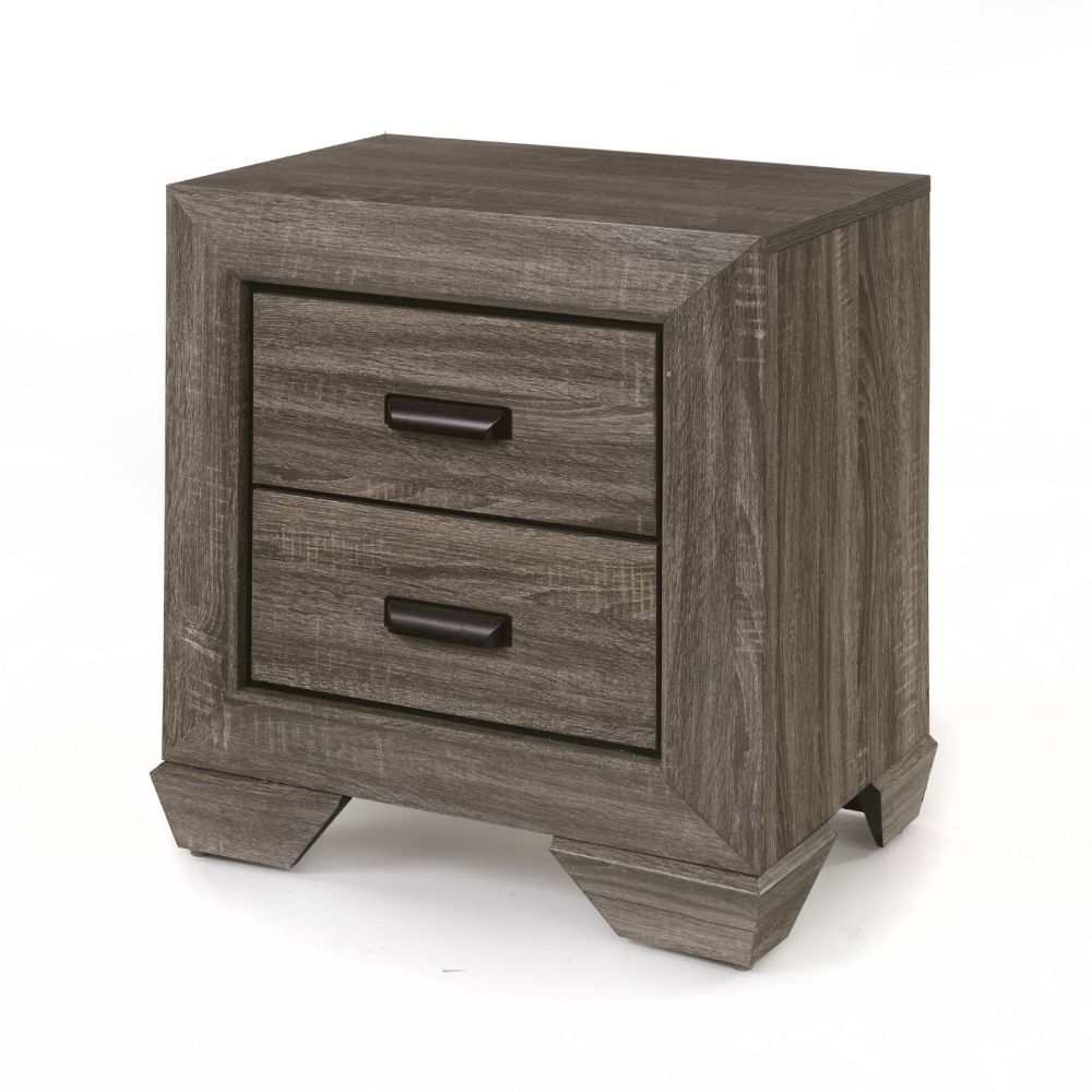 Lyndon - Nightstand - Weathered Gray Grain - Urban Living Furniture (Los Angeles, CA)