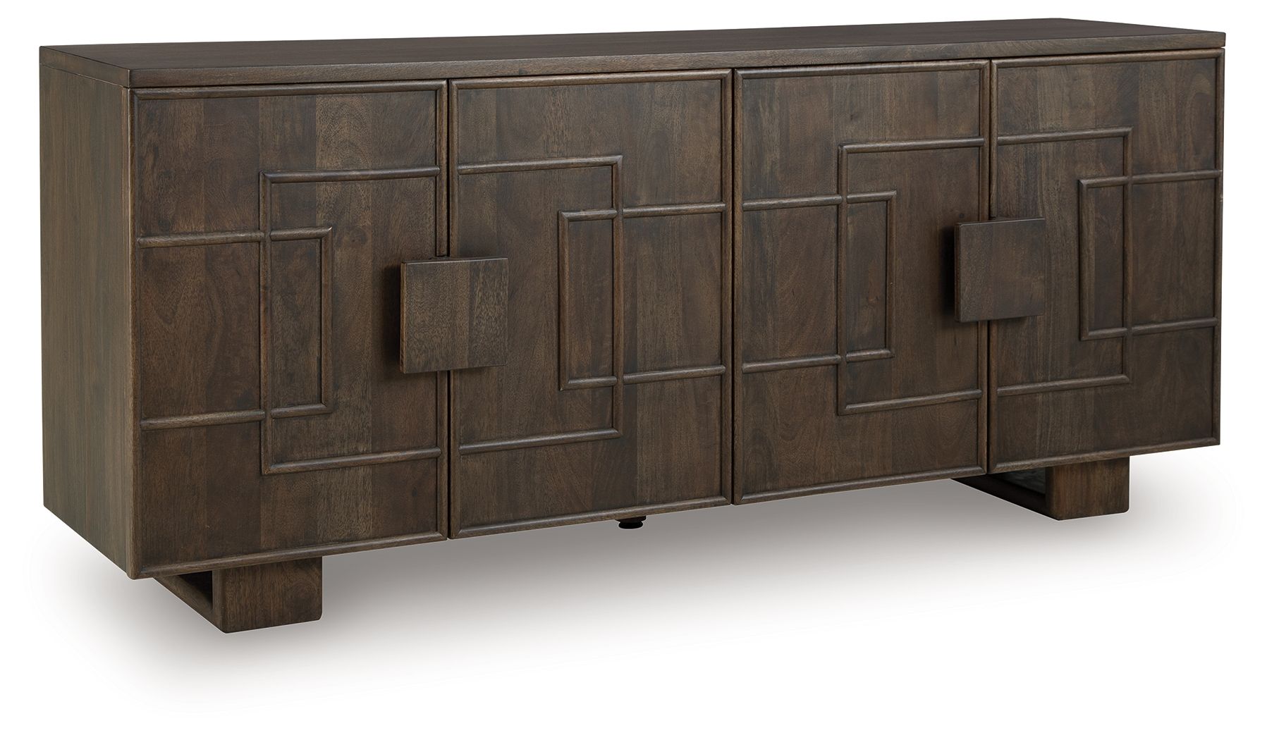 Cato - Dark Brown - Accent Cabinet - Urban Living Furniture (Los Angeles, CA)