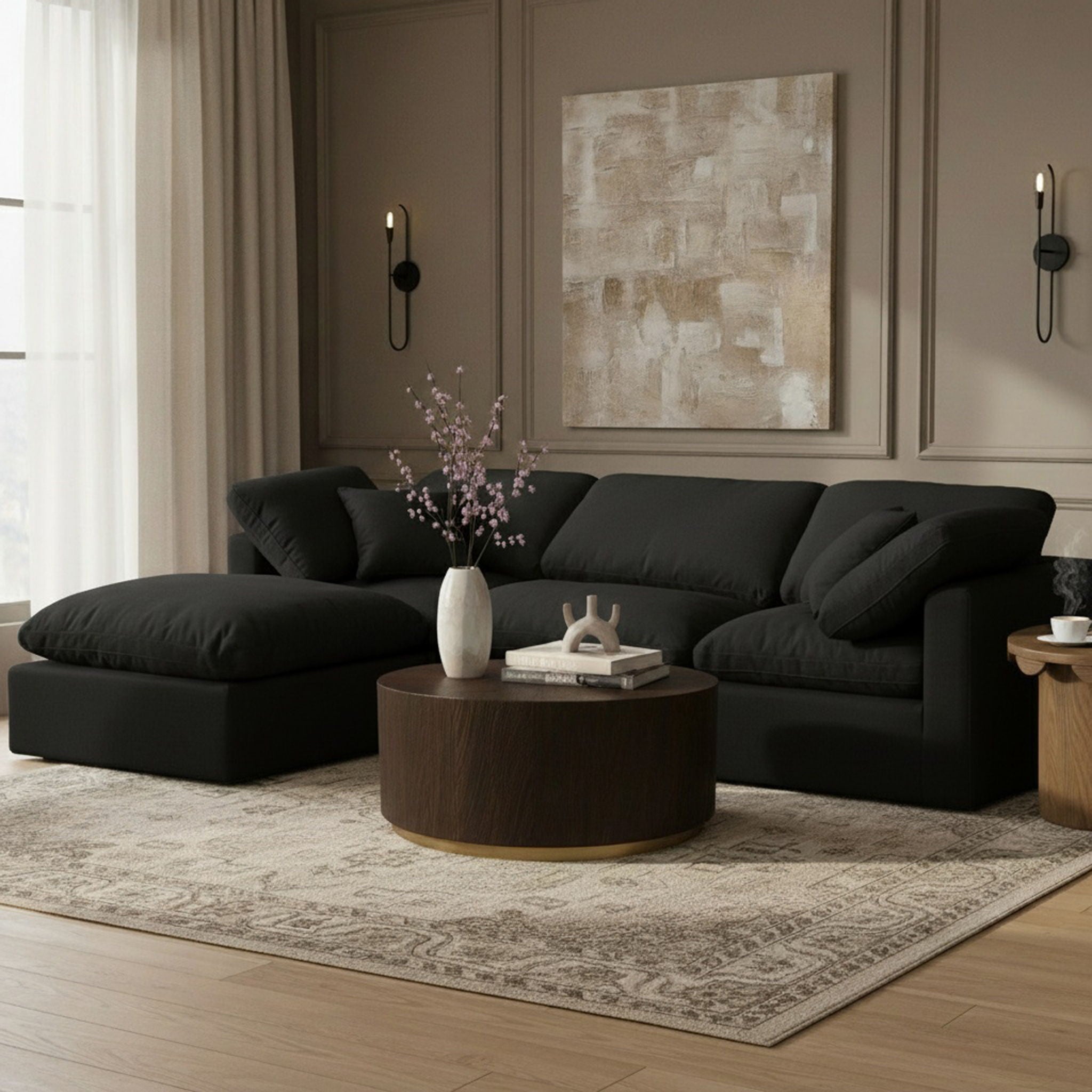 Indulge - Linen 4 Piece Modular Sectional With Chaise - Urban Living Furniture (Los Angeles, CA)