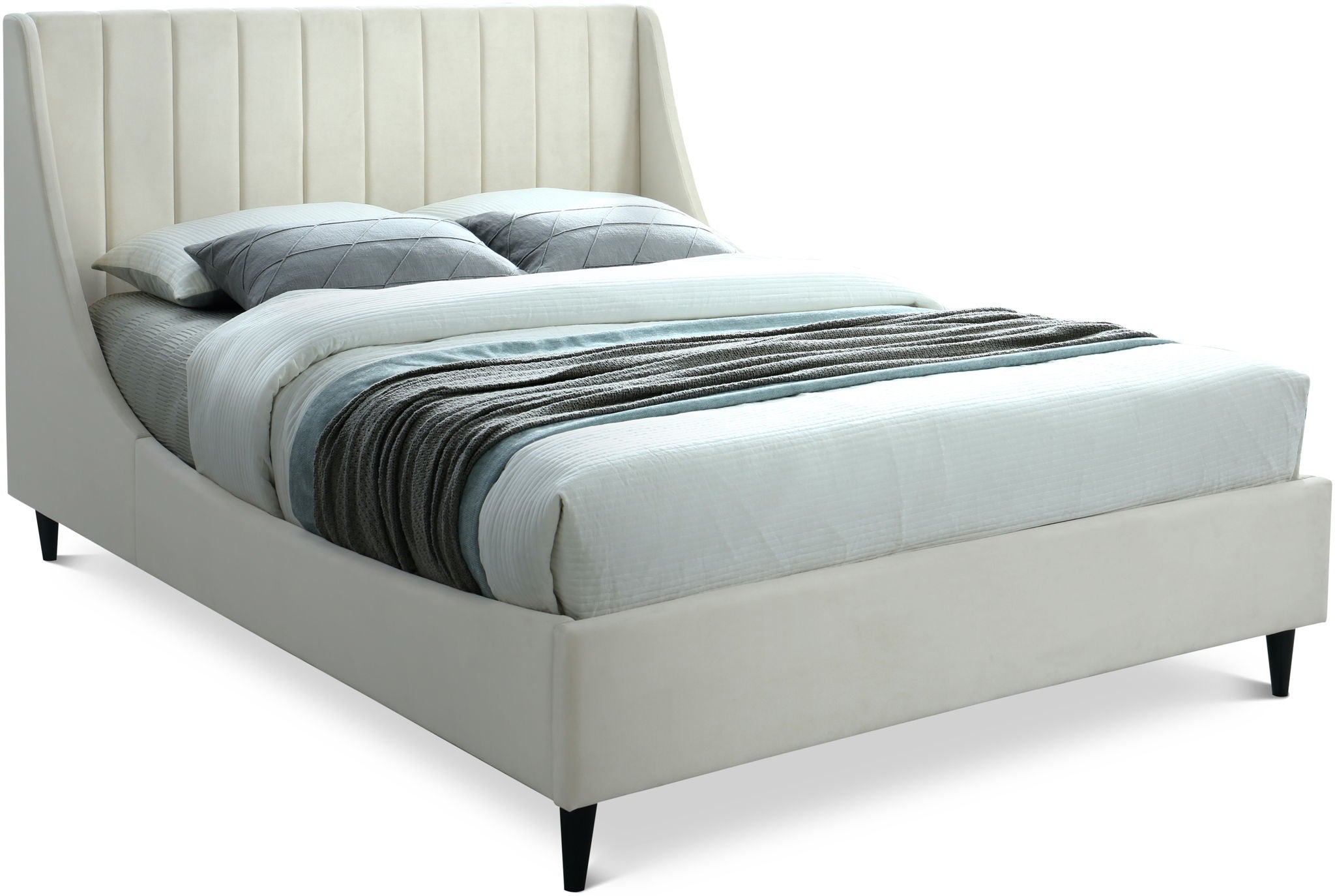 Eva - Velvet Bed - Urban Living Furniture (Los Angeles, CA)