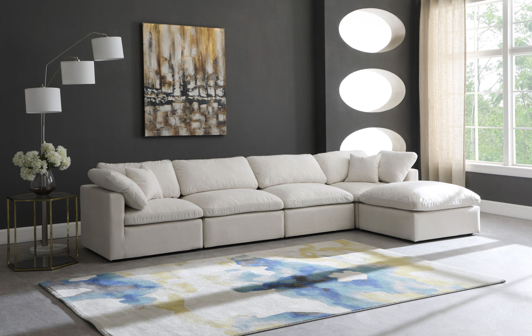Plush - 5 Piece Modular Sectional - Urban Living Furniture (Los Angeles, CA)