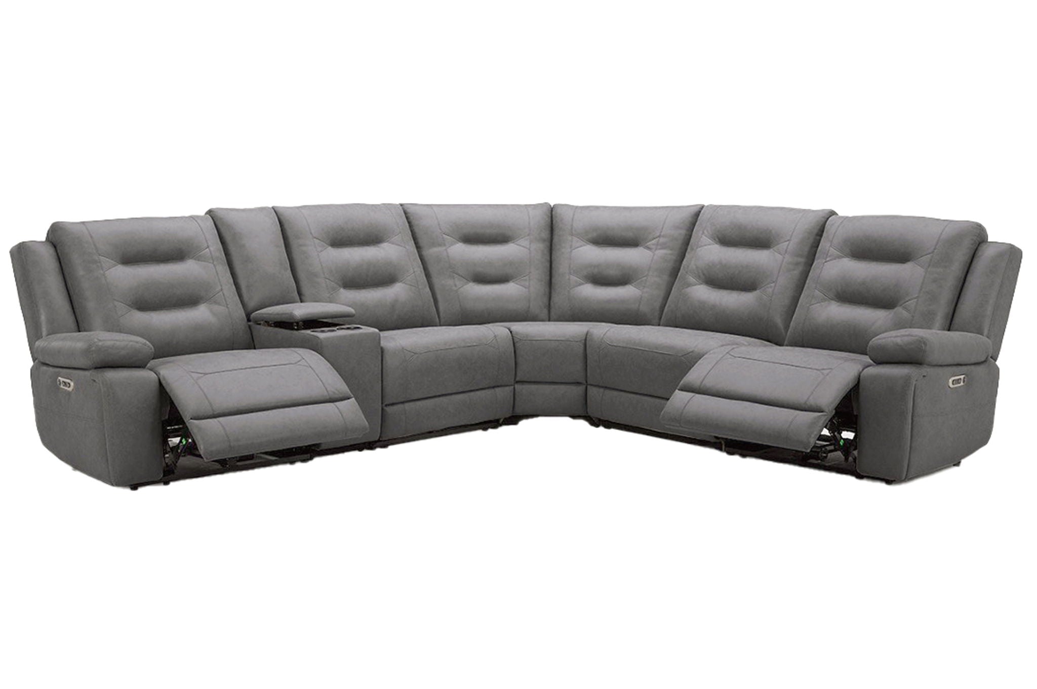 Caldwell - Modular Power Reclining Sectional - Urban Living Furniture (Los Angeles, CA)