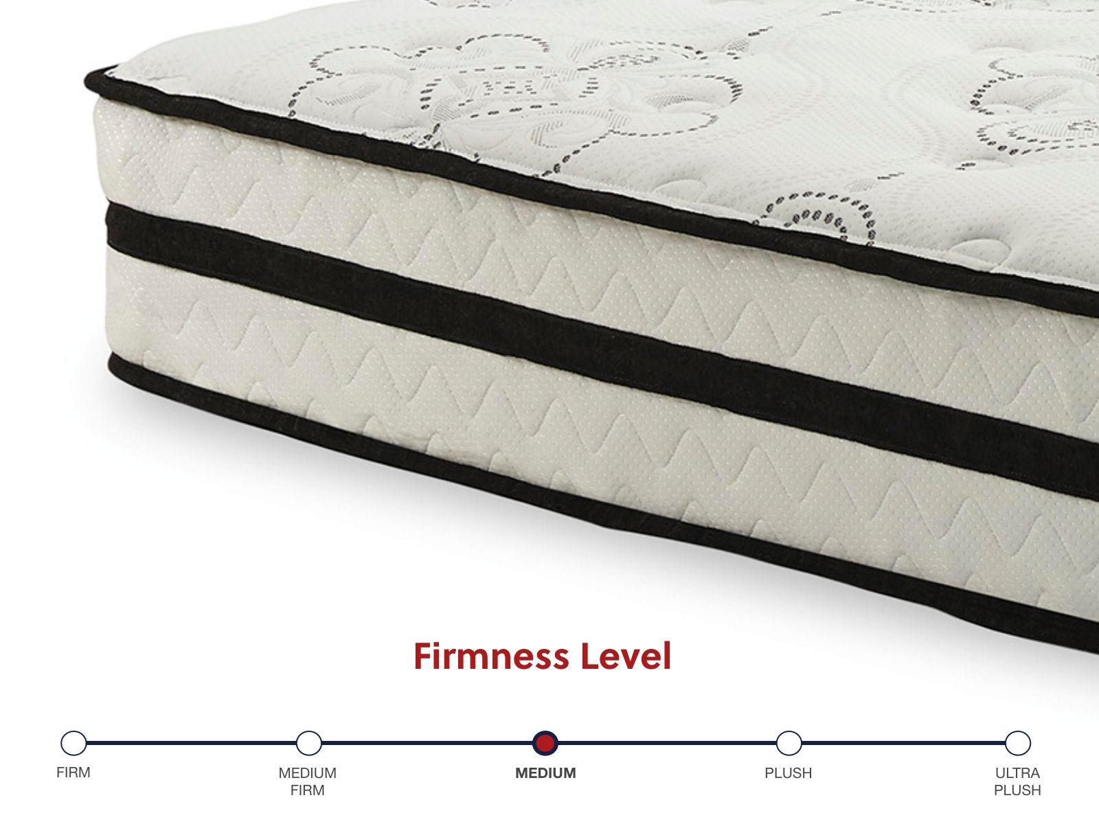 Chime 10 Inch Hybrid - Medium Hybrid Mattress - Urban Living Furniture (Los Angeles, CA)