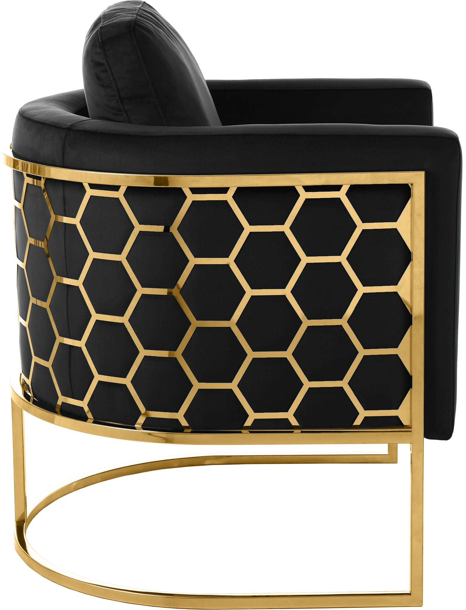 Casa - Chair with Gold Legs - Urban Living Furniture (Los Angeles, CA)