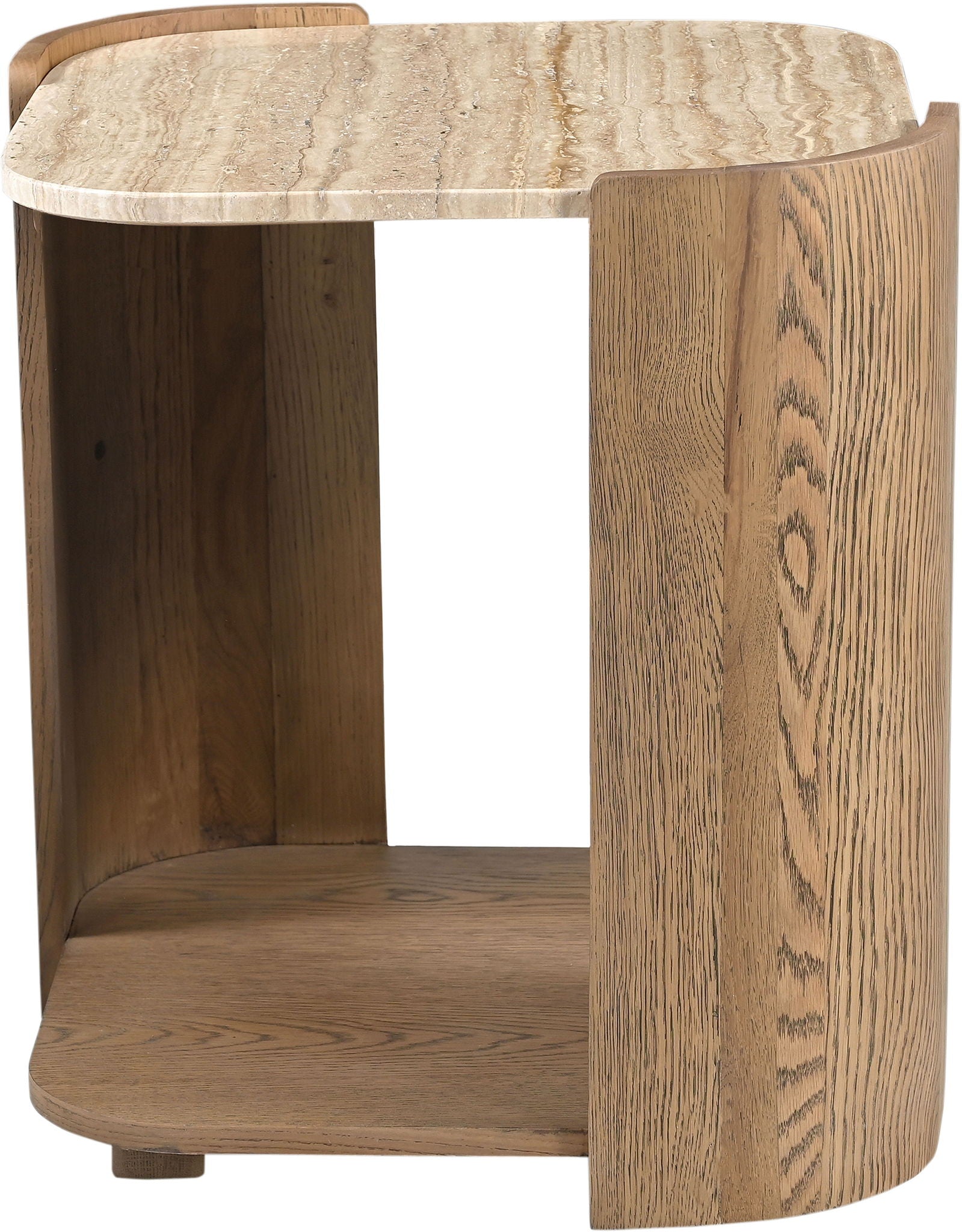 Calabria - Marble And Oak Wood Table - Urban Living Furniture (Los Angeles, CA)
