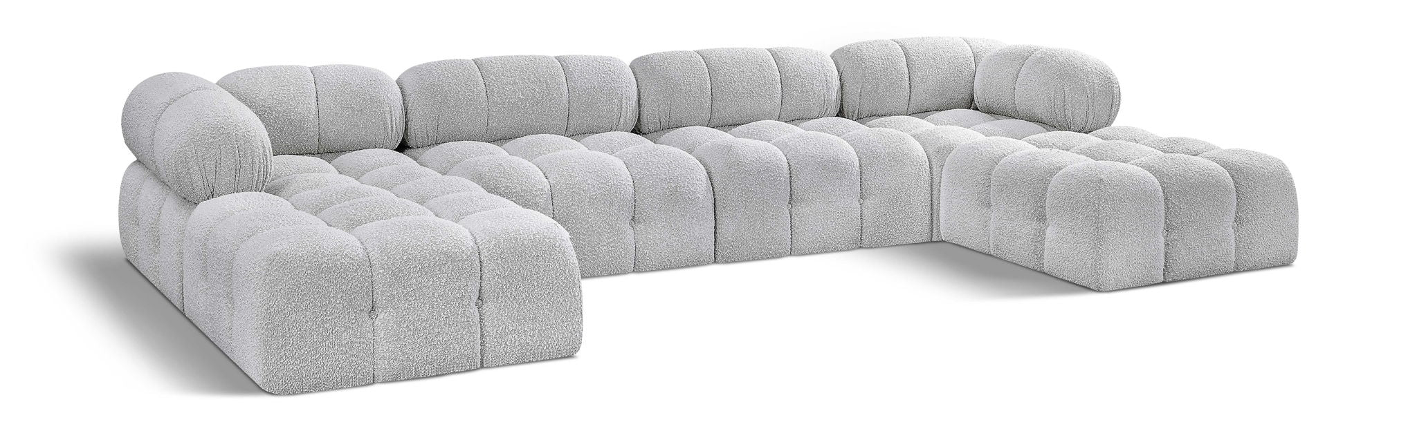 Ames - 6 Piece Fabric Modular U-Shaped Sectional - Urban Living Furniture (Los Angeles, CA)