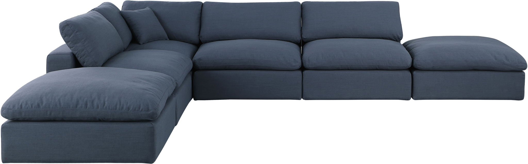 Comfy - 6 Piece Linen Modular Sectional - Urban Living Furniture (Los Angeles, CA)