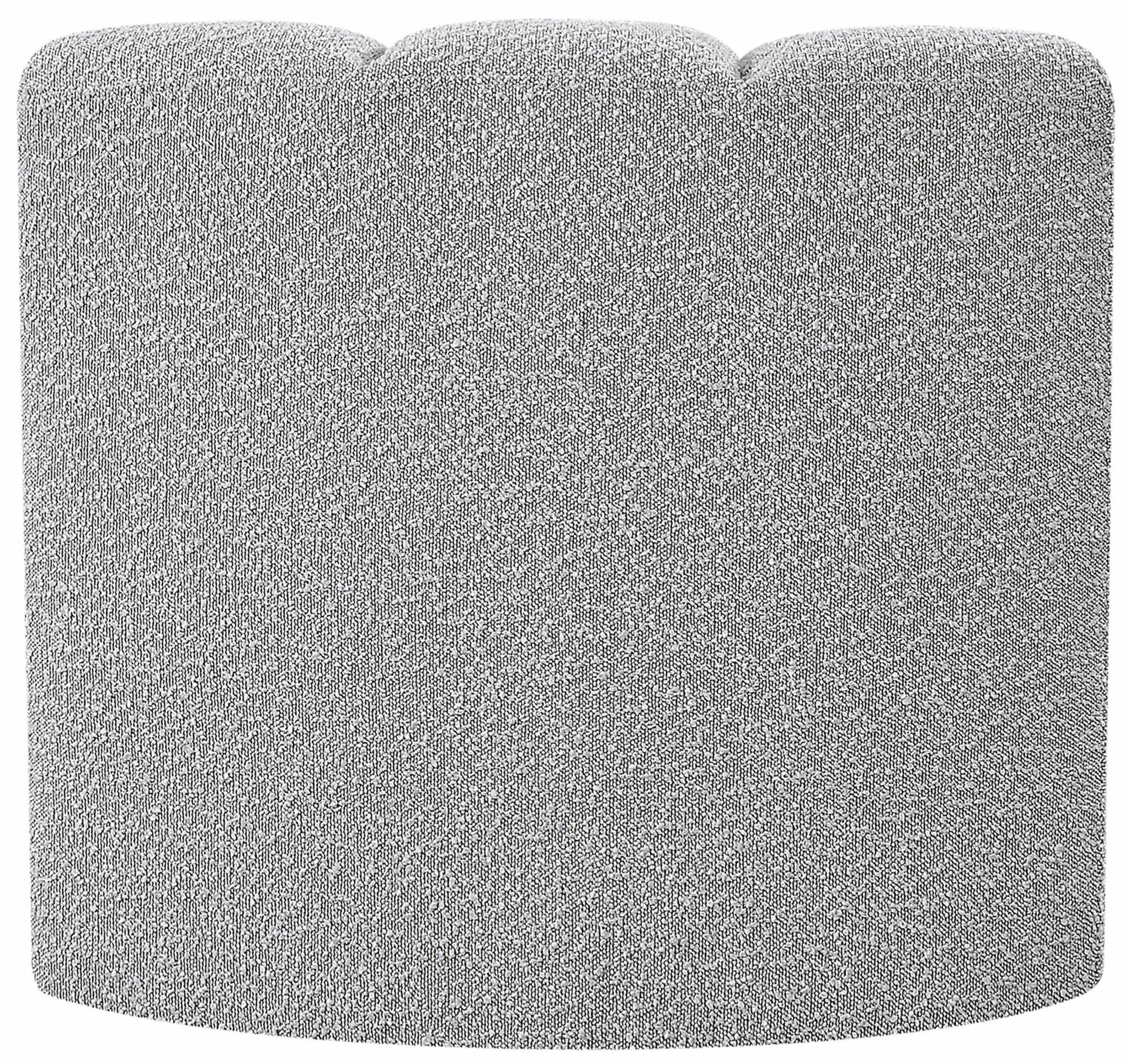 Arc - Boucle Fabric Curved Corner Chair - Urban Living Furniture (Los Angeles, CA)