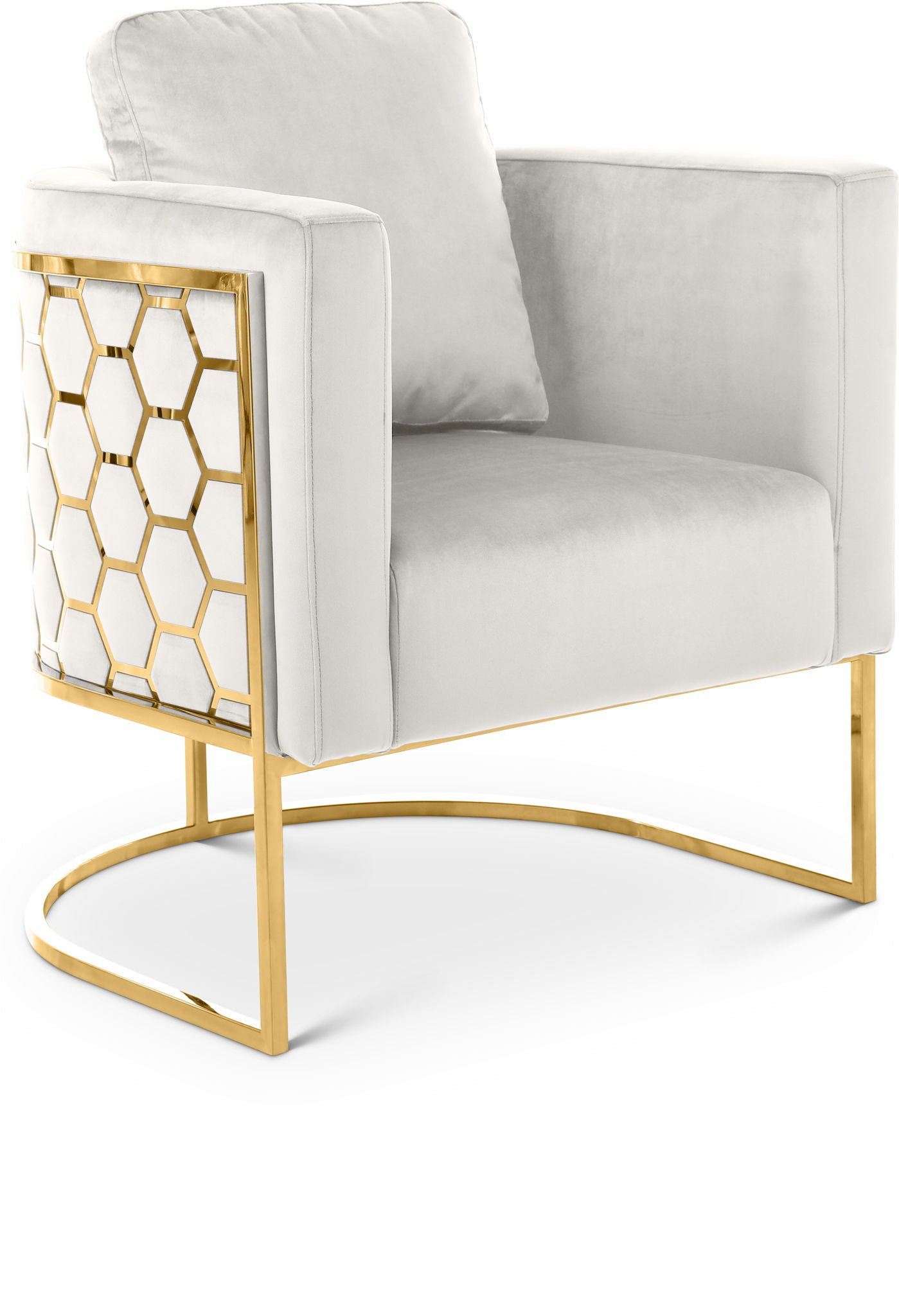Casa - Chair with Gold Legs - Urban Living Furniture (Los Angeles, CA)