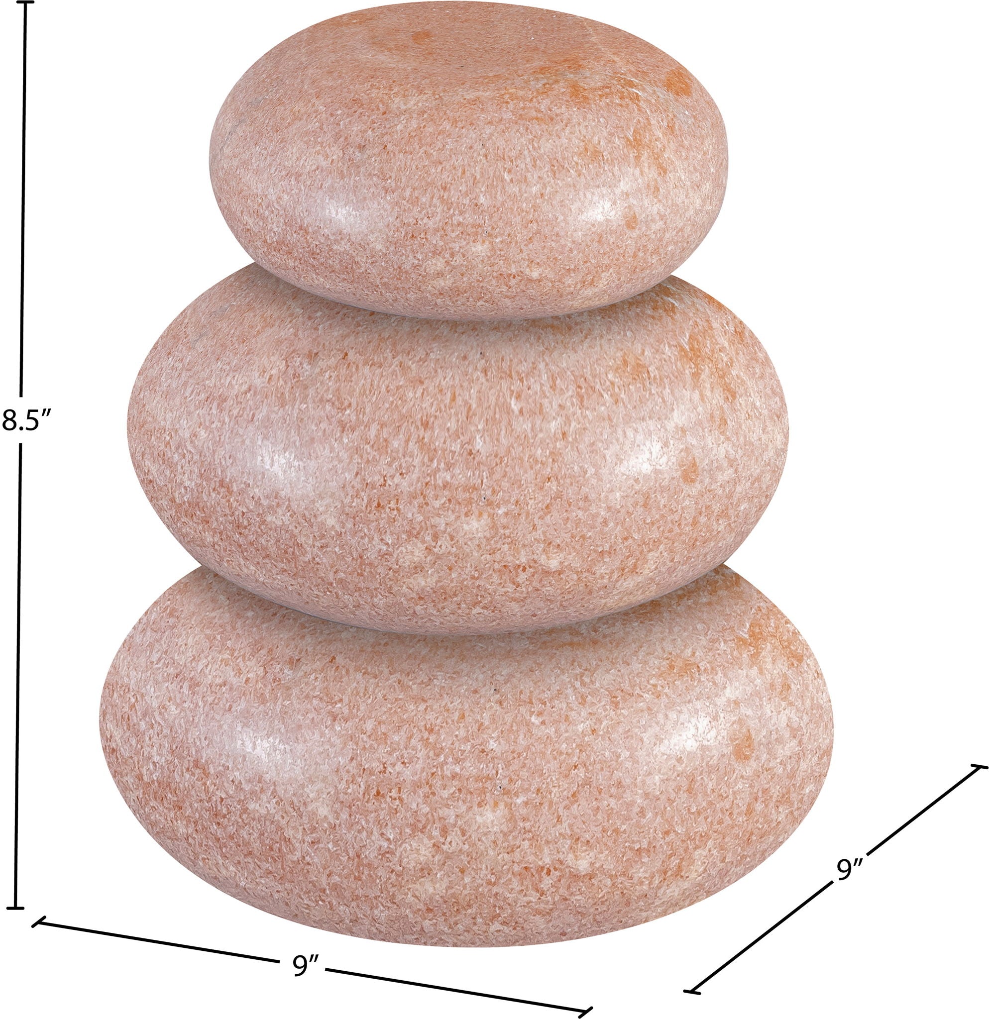 Pumpkin - 3 Piece Marble Decorative Object - Urban Living Furniture (Los Angeles, CA)