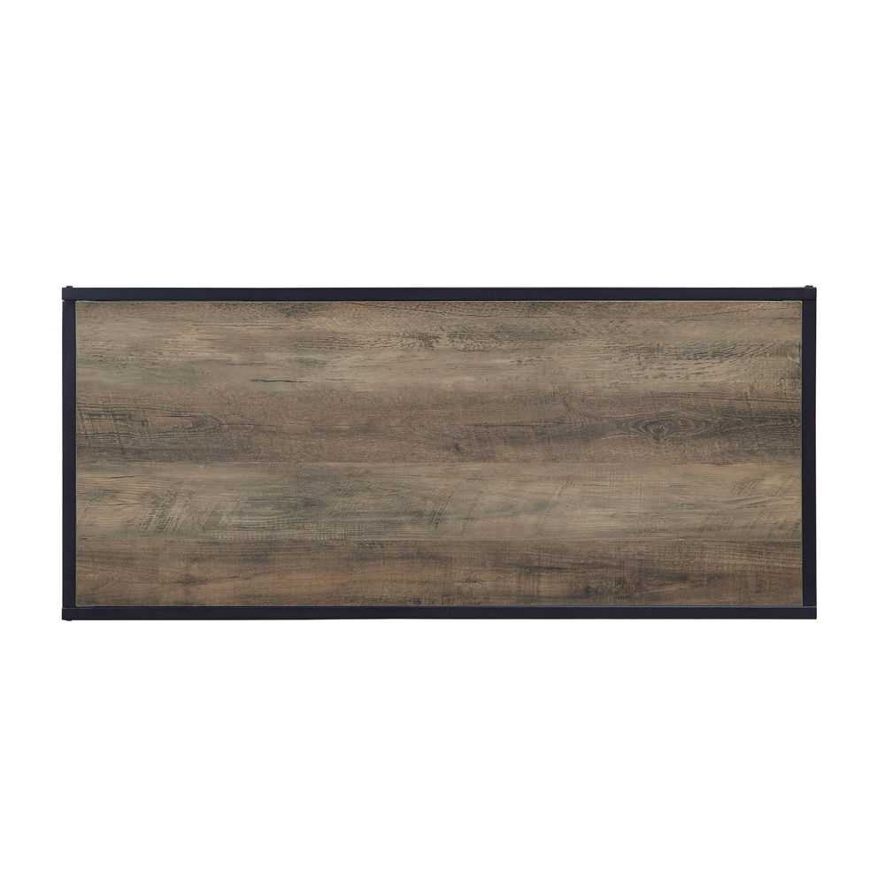 Idella - Coffee Table - Rustic Oak & Black - Urban Living Furniture (Los Angeles, CA)