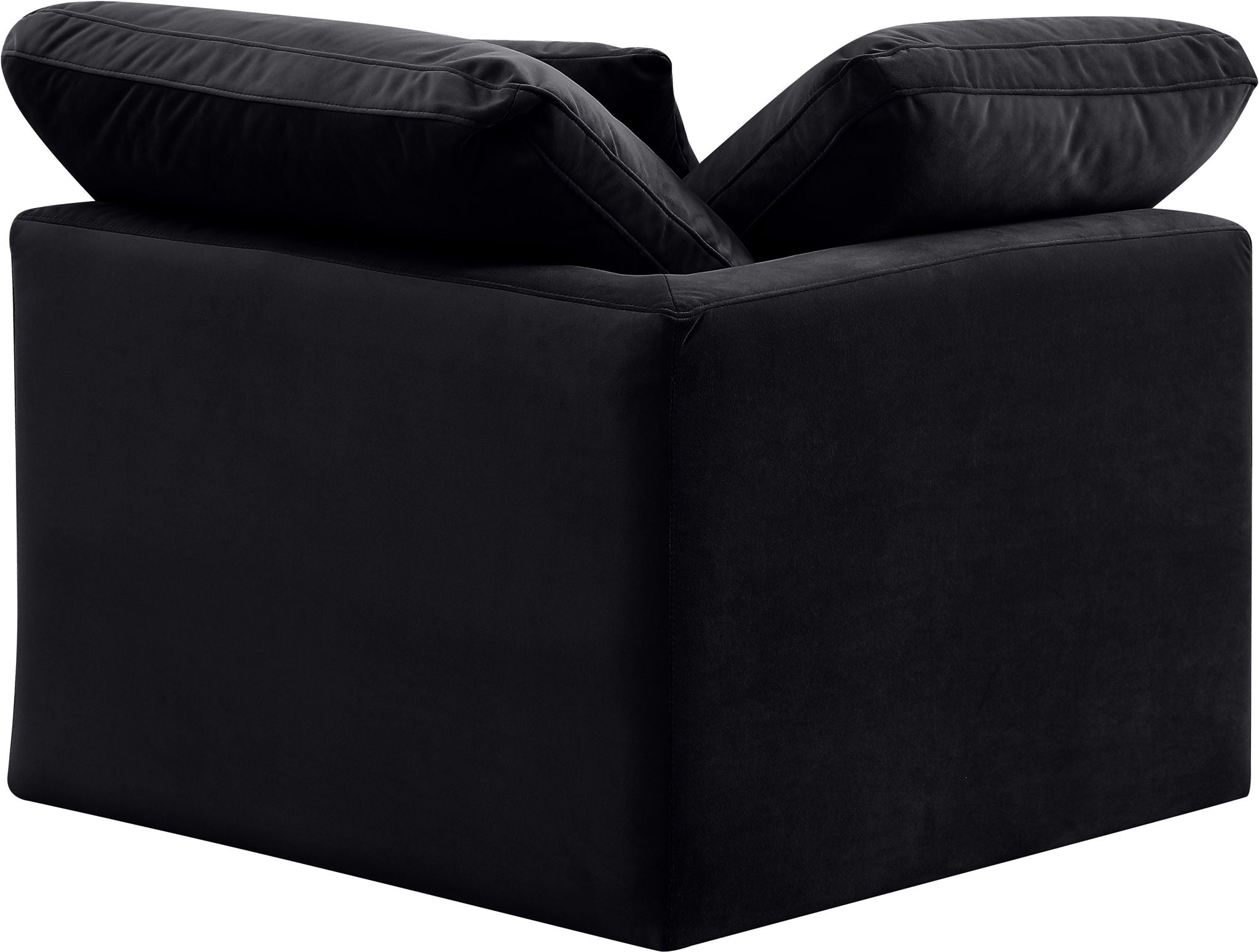Indulge - Velvet Corner Chair - Urban Living Furniture (Los Angeles, CA)