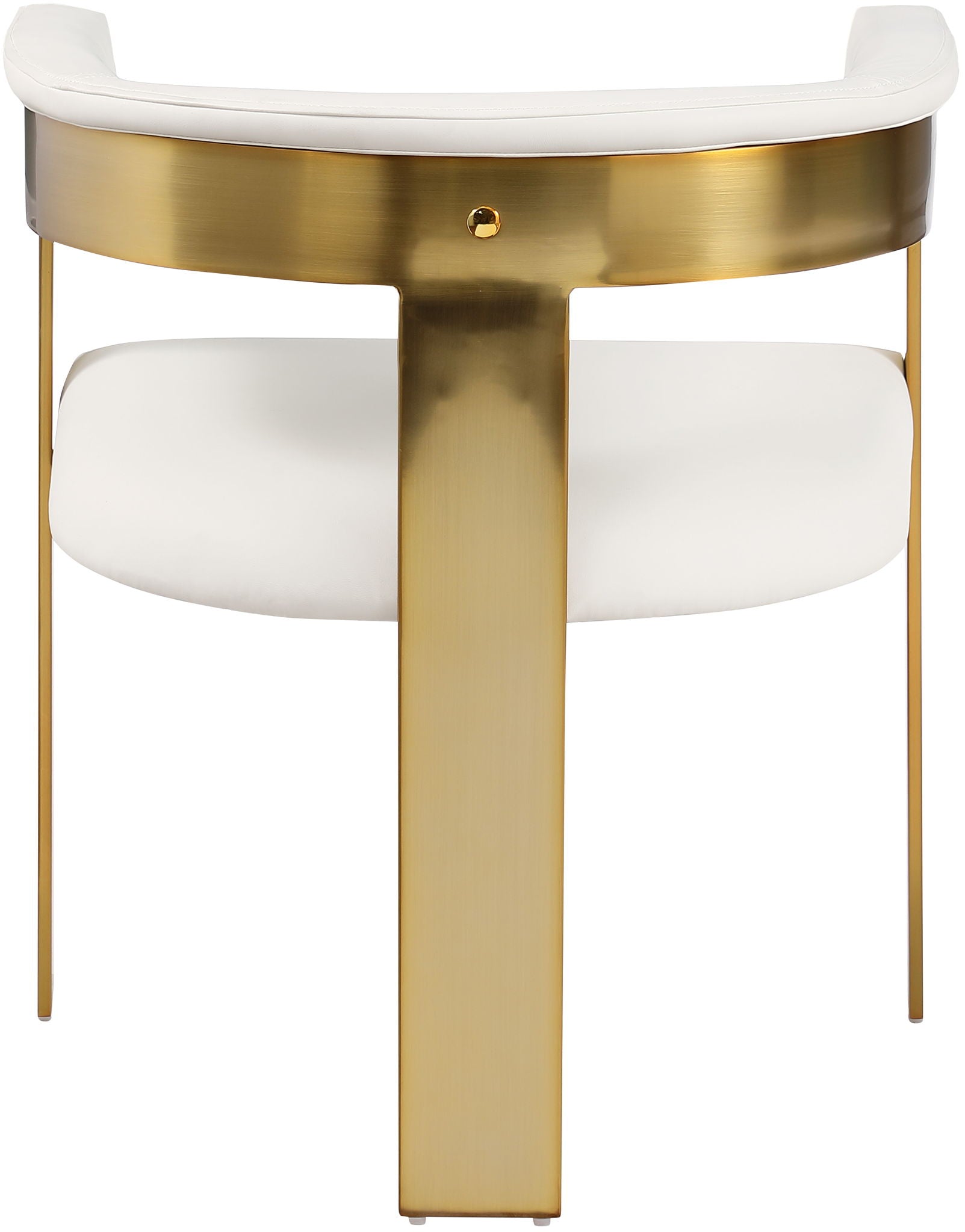 Romeo - Faux Leather Dining Chair With Gold Base (Set of 2) - Urban Living Furniture (Los Angeles, CA)