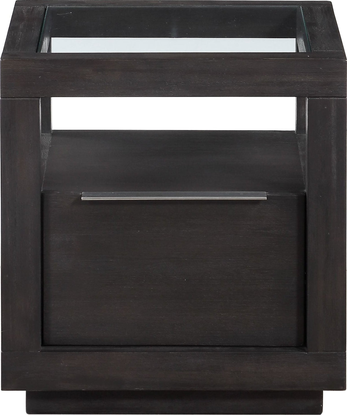 Oxford - One Drawer End Table - Basalt Gray