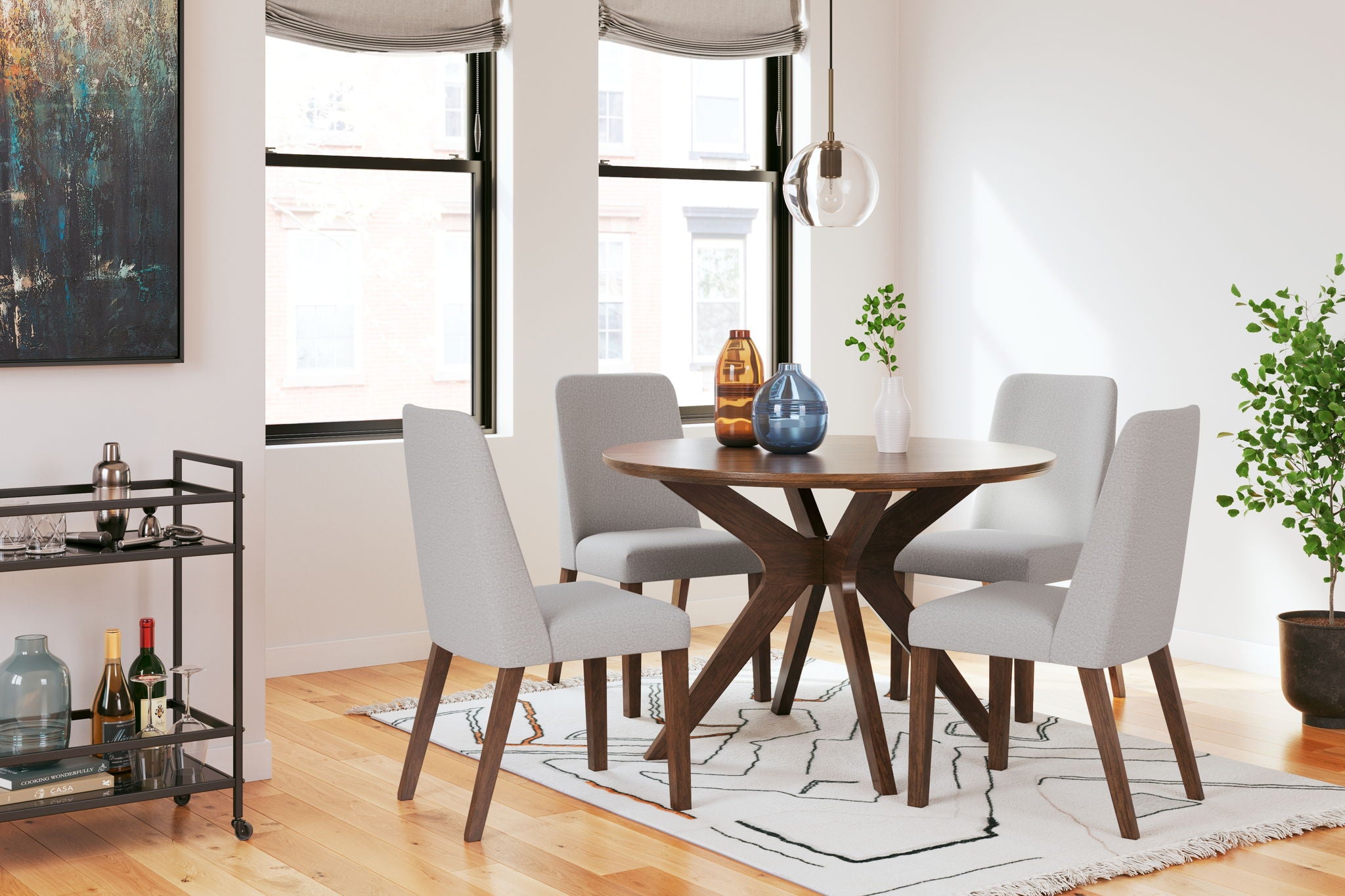 Lyncott - Dining Room Table Set - Urban Living Furniture (Los Angeles, CA)