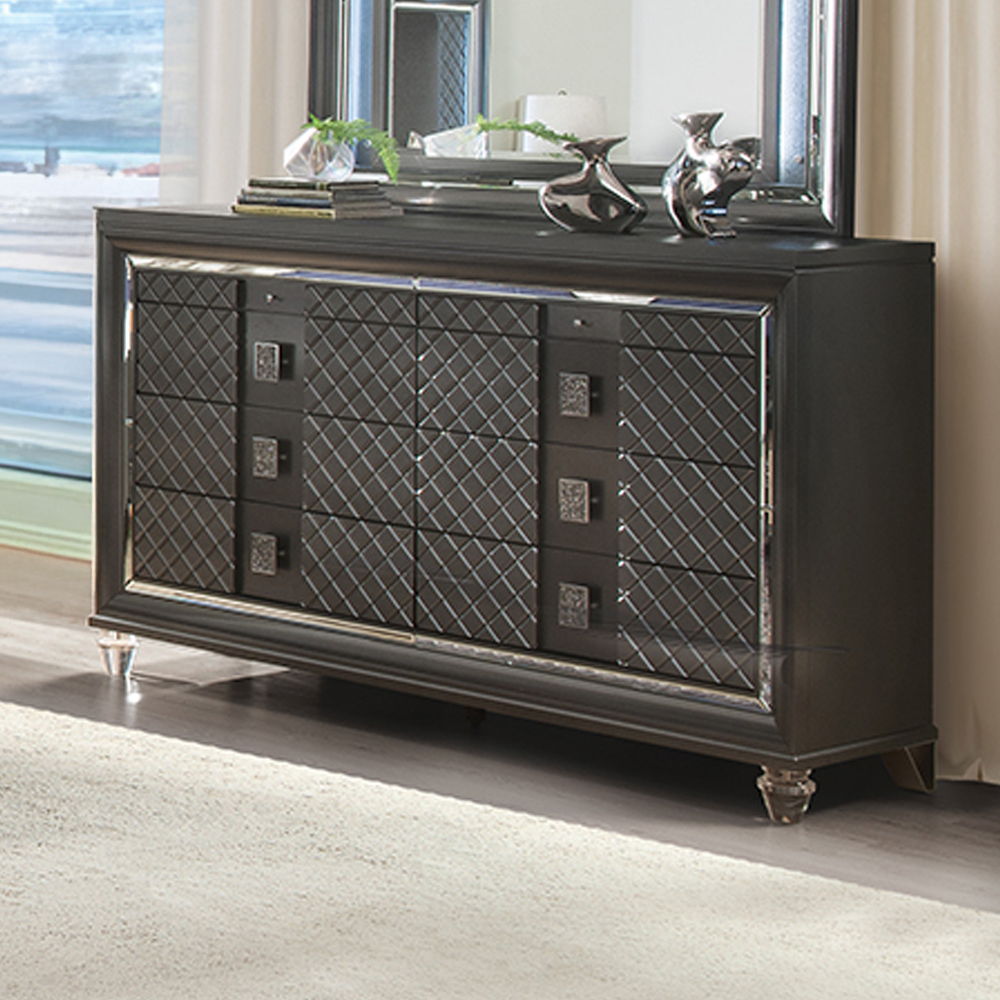 Sawyer - Dresser - Metallic Gray - Urban Living Furniture (Los Angeles, CA)