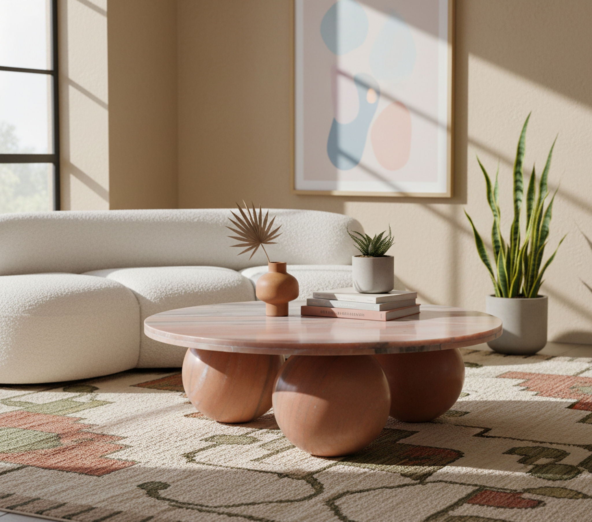 Spherical - Marble/Stone Coffee Table - Urban Living Furniture (Los Angeles, CA)