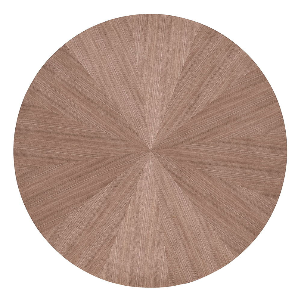 Seda - Round Dining Table - Walnut Finish - Urban Living Furniture (Los Angeles, CA)