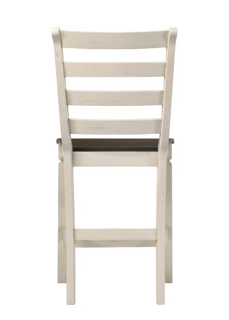 Tasnim - Counter Height Chair (Set of 2) - Oak & Antique White - Urban Living Furniture (Los Angeles, CA)