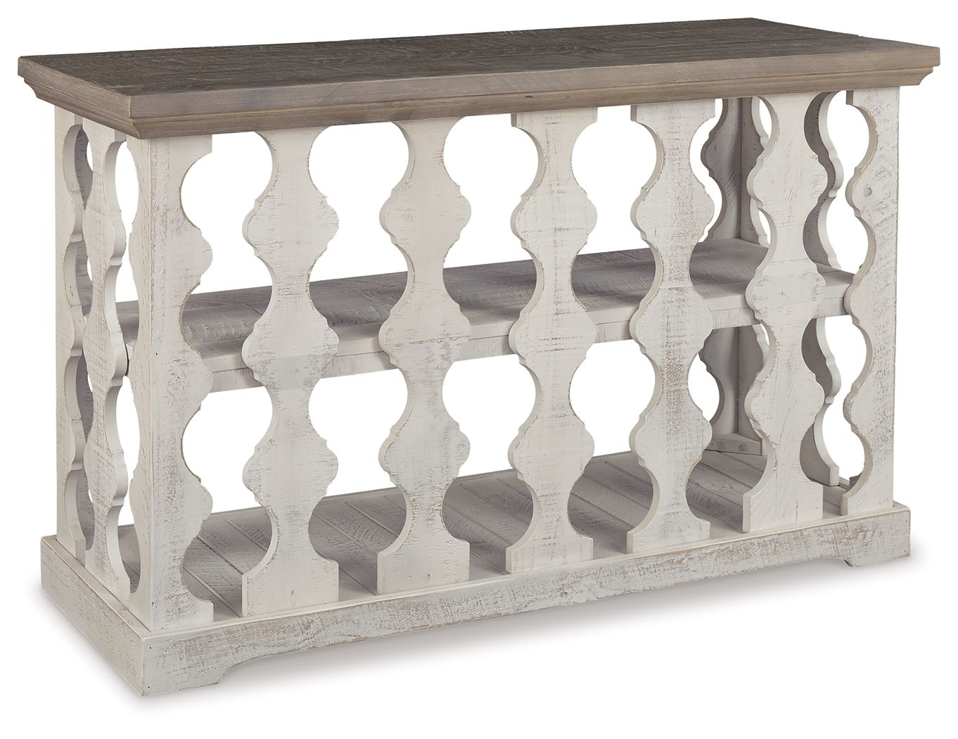 Havalance - Console Sofa Table - Gray / White - Urban Living Furniture (Los Angeles, CA)