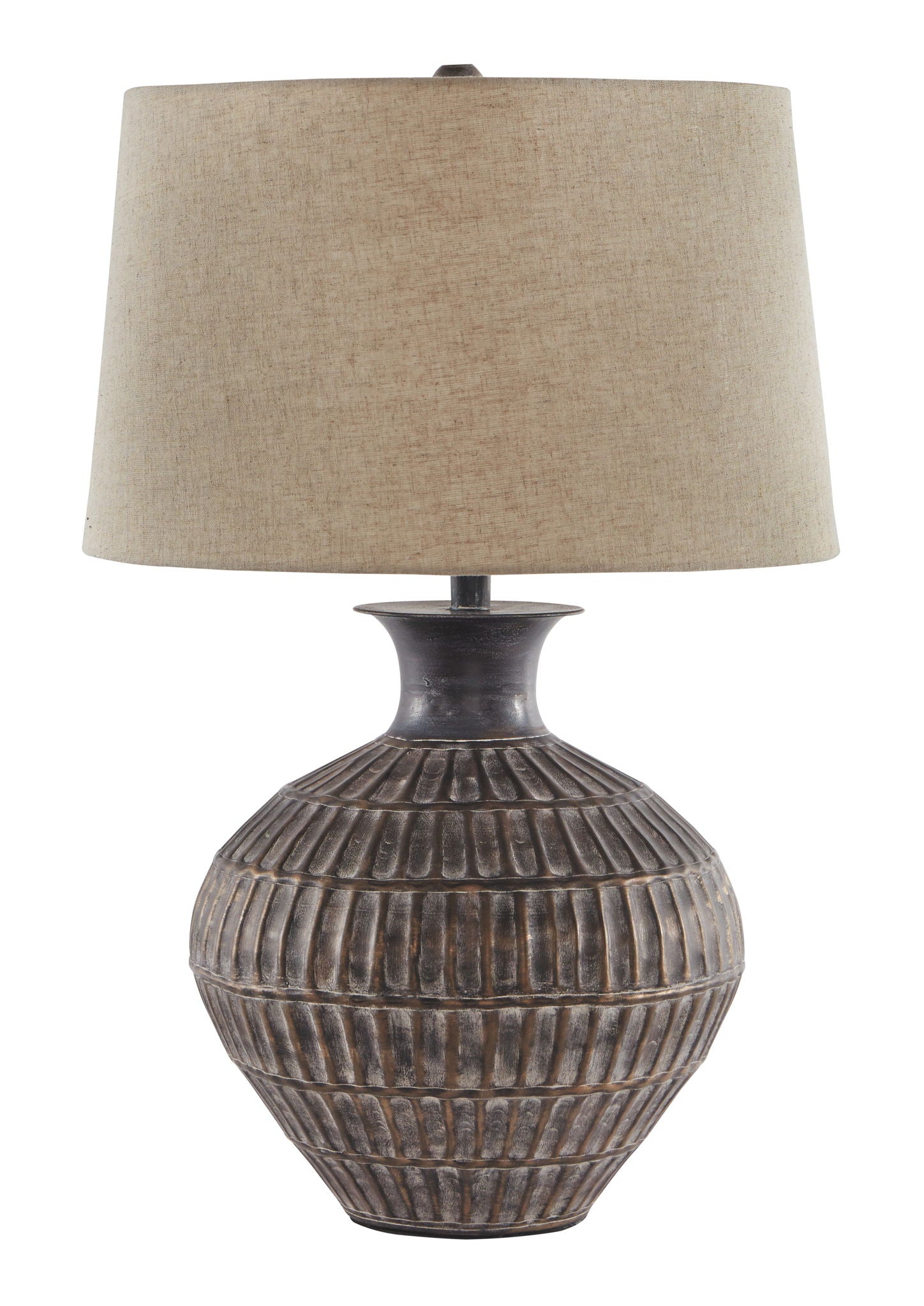 Magan - Antique Bronze Finish - Metal Table Lamp - Urban Living Furniture (Los Angeles, CA)