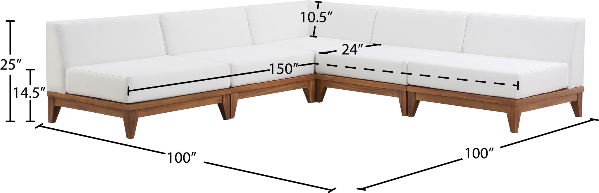 Rio - Modular Sectional - Urban Living Furniture (Los Angeles, CA)
