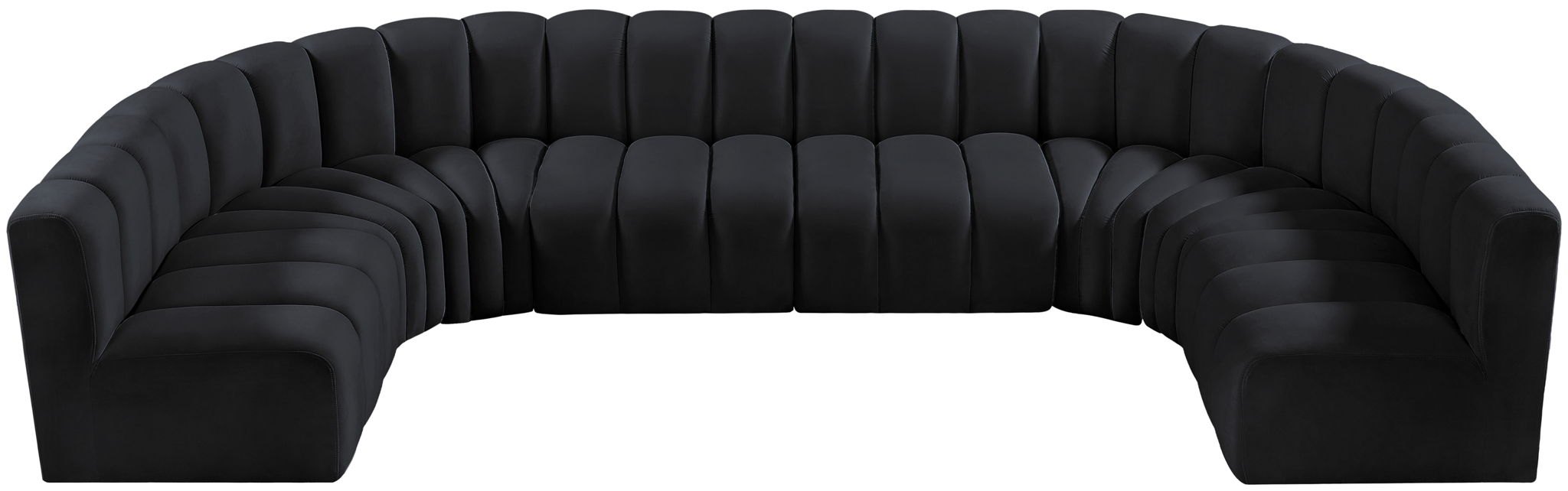 Arc - Velvet Modular U-Shaped Sectional - Urban Living Furniture (Los Angeles, CA)