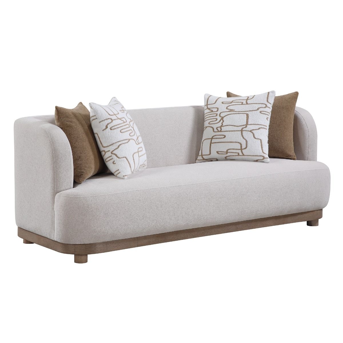 Duncan - Sofa With 4 Pillows - Beige - Urban Living Furniture (Los Angeles, CA)