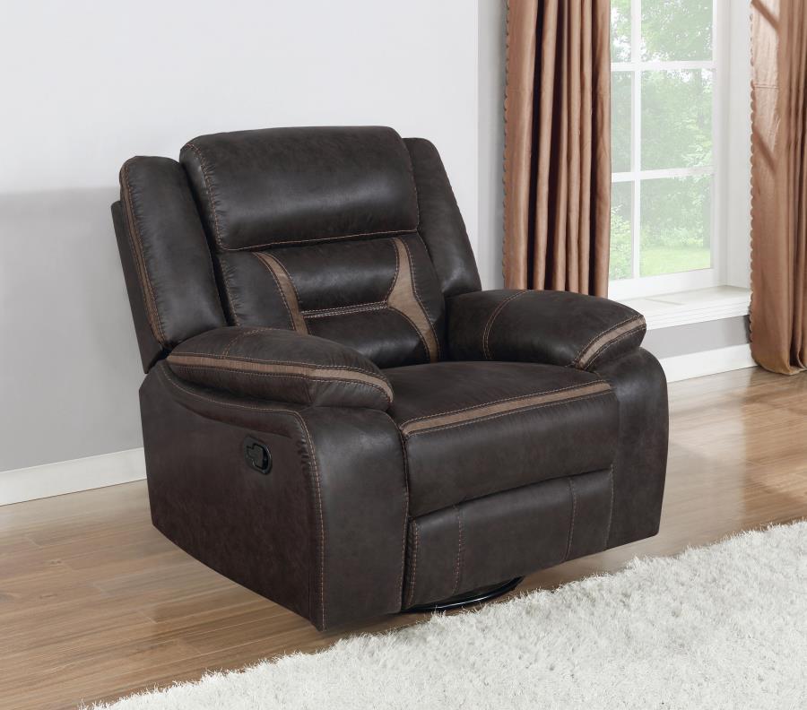 Greer - Upholstered Swivel Glider Recliner Chair - Urban Living Furniture (Los Angeles, CA)