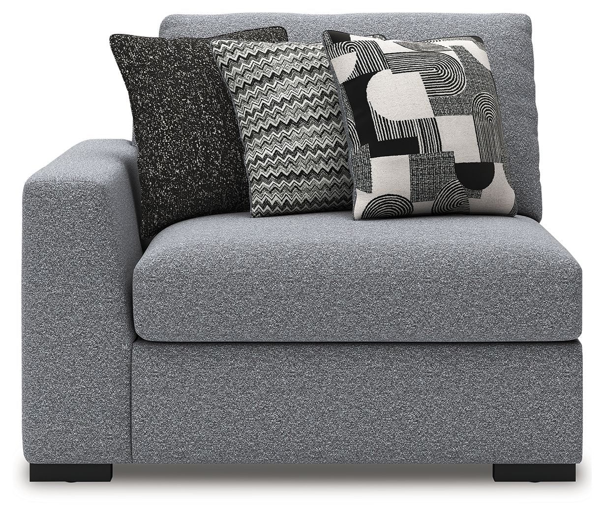 Bealton - Salt and Pepper - LAF Corner Chair - Urban Living Furniture (Los Angeles, CA)