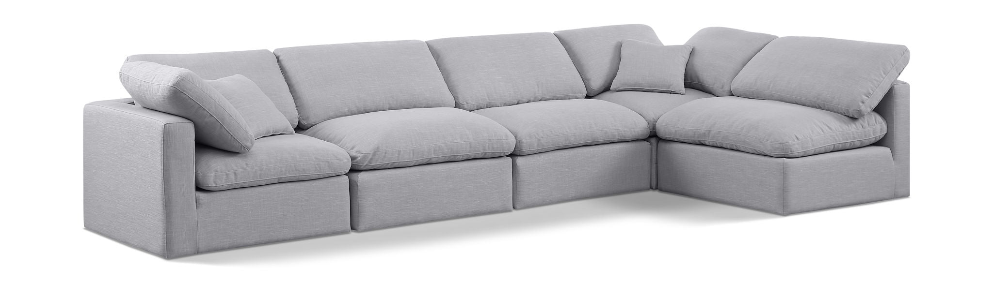 Indulge - Linen 5 Piece Modular Sectional - Urban Living Furniture (Los Angeles, CA)