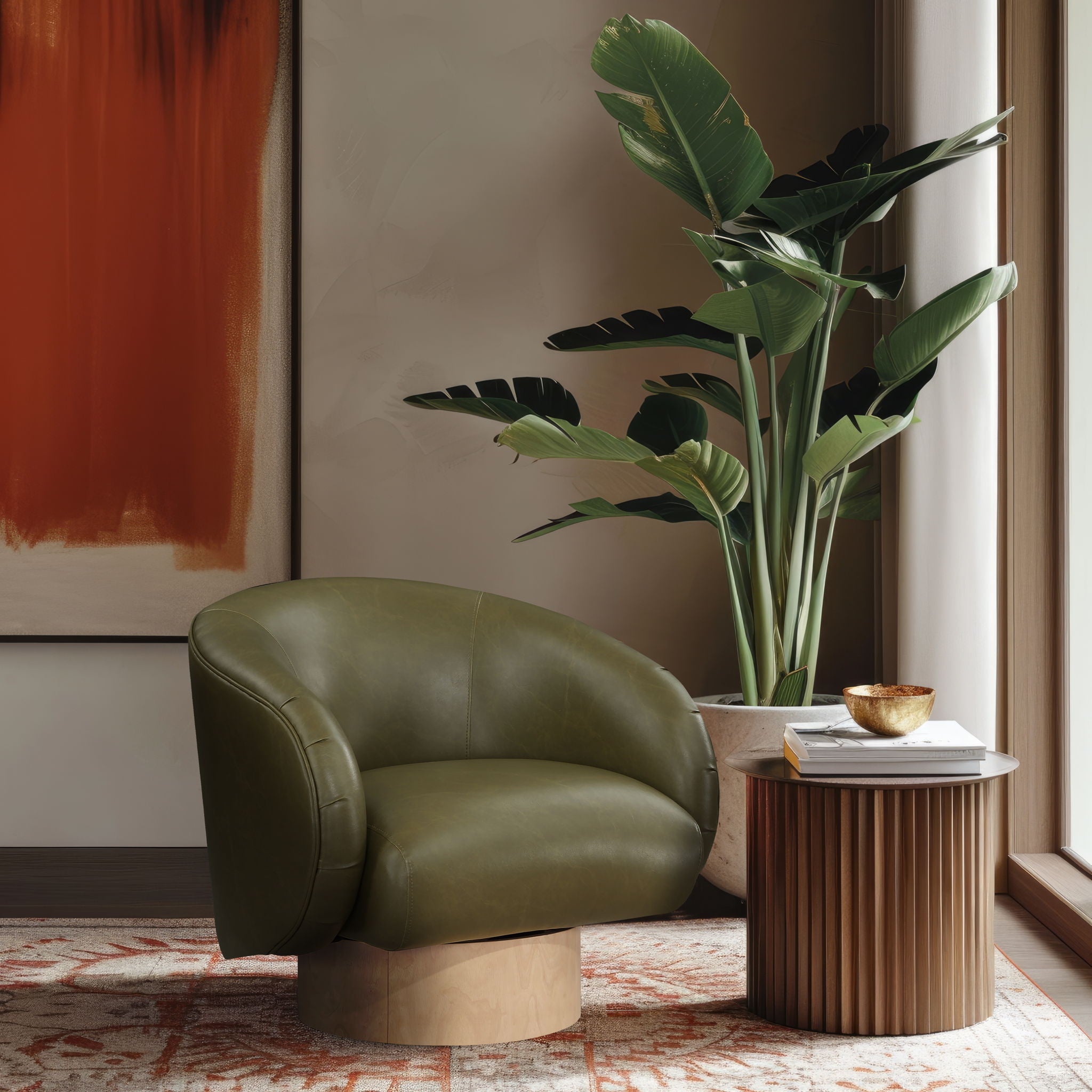 Gibson - Swivel Accent Chair - Urban Living Furniture (Los Angeles, CA)
