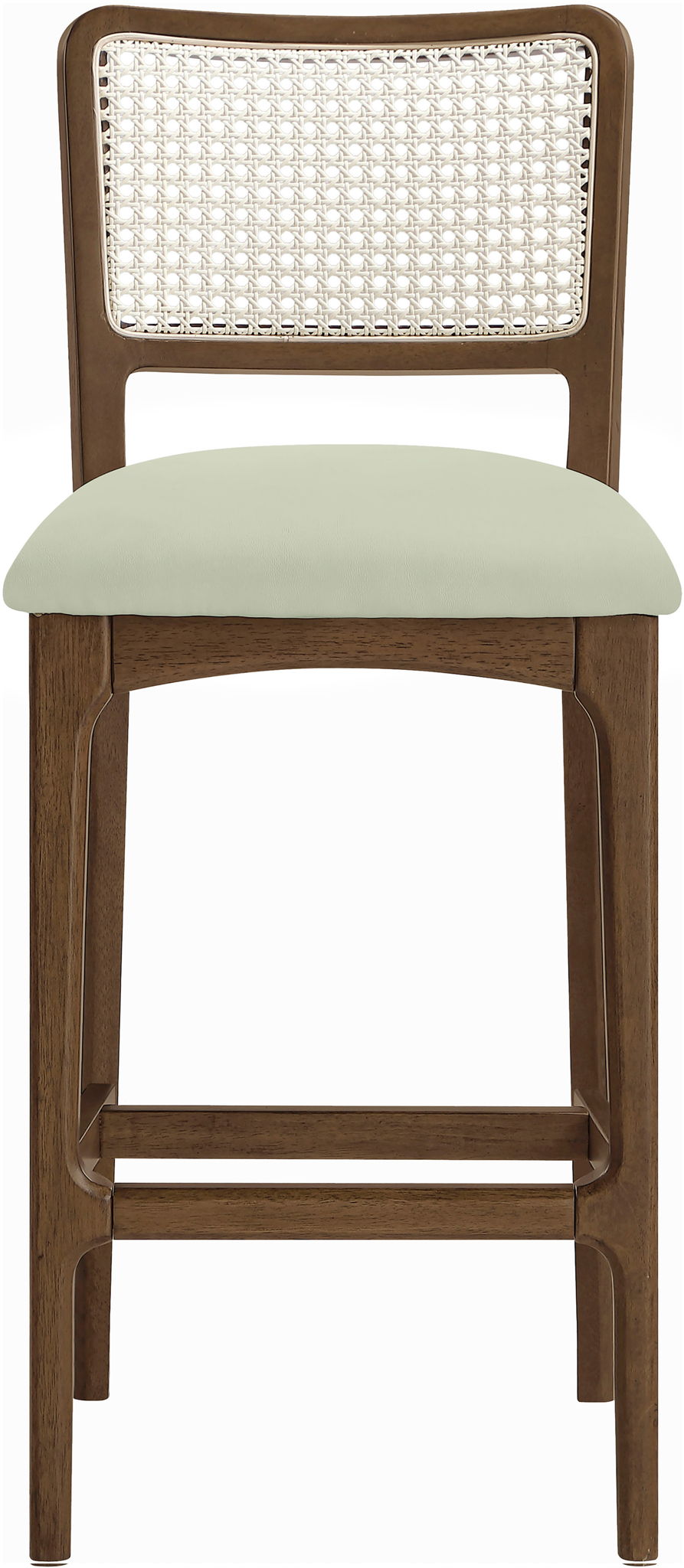 Atrium - Upholstered Bar Stool (Set of 2) - Brushed Brown Frame - Urban Living Furniture (Los Angeles, CA)