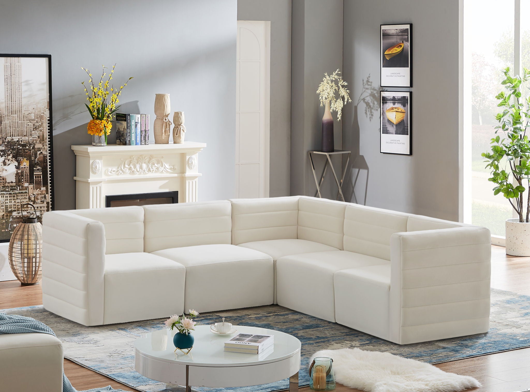 Quincy - 5 Piece Modular Sectional - Urban Living Furniture (Los Angeles, CA)