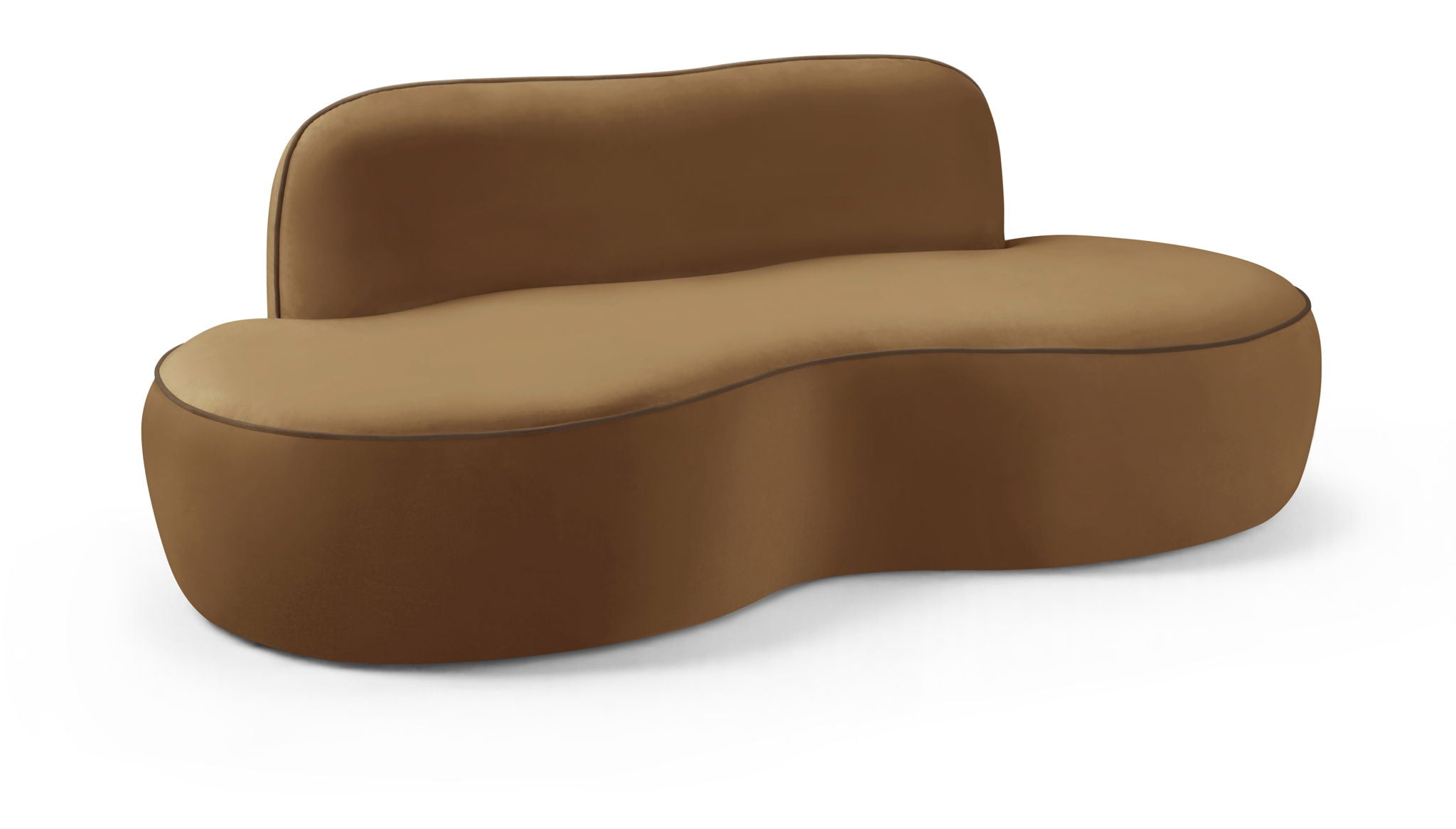 Swerve - Velvet 77" Upholstered Loveseat - Urban Living Furniture (Los Angeles, CA)