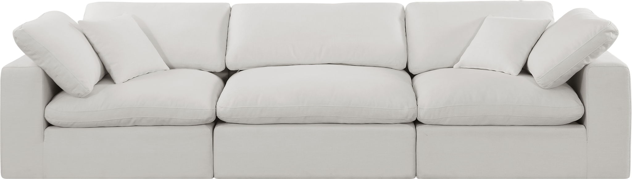 Comfy - Linen Modular Sofa 3 Seats - Urban Living Furniture (Los Angeles, CA)